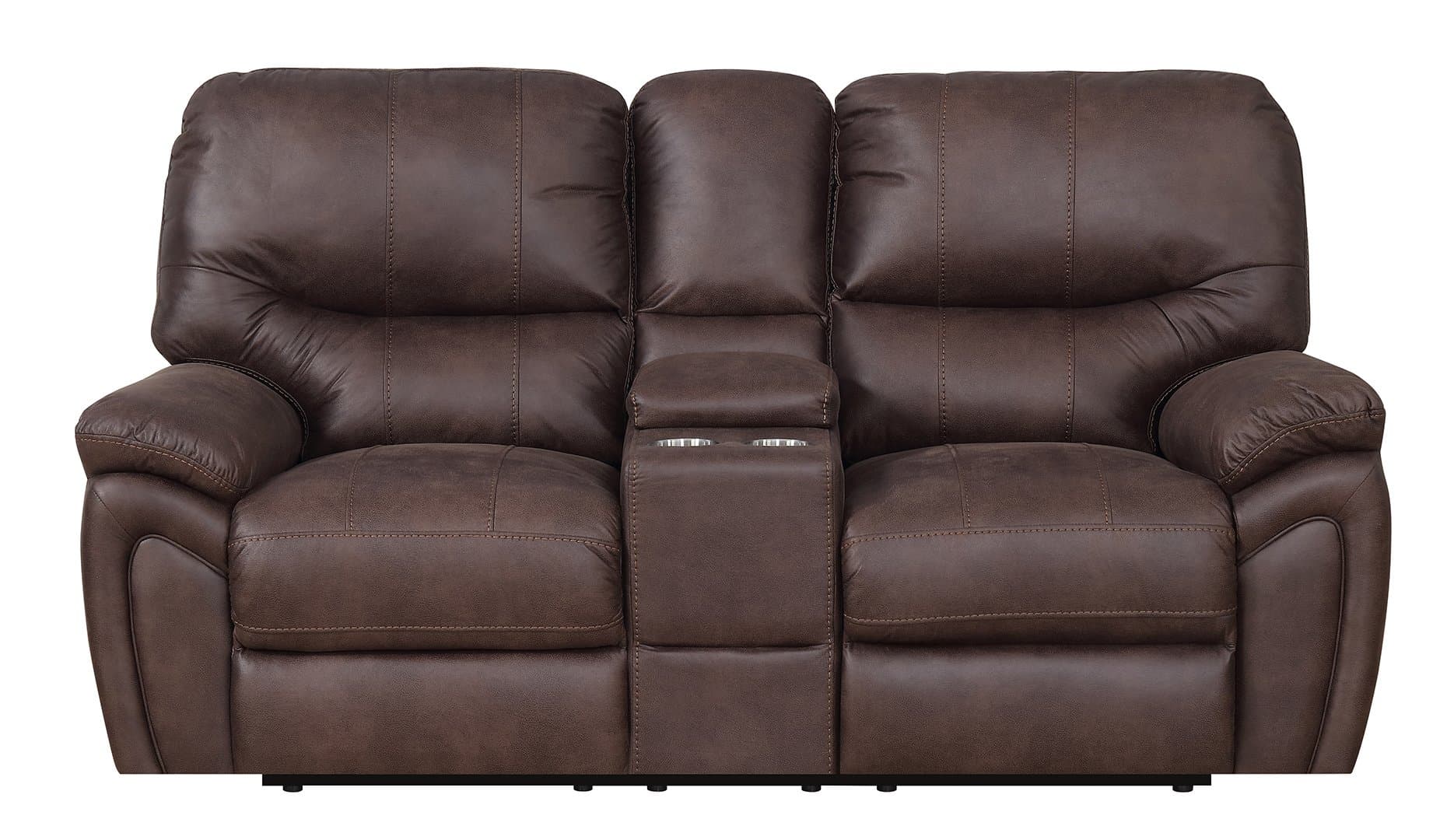 Reeves Loveseat, 76 X 38 X 40, Brown
