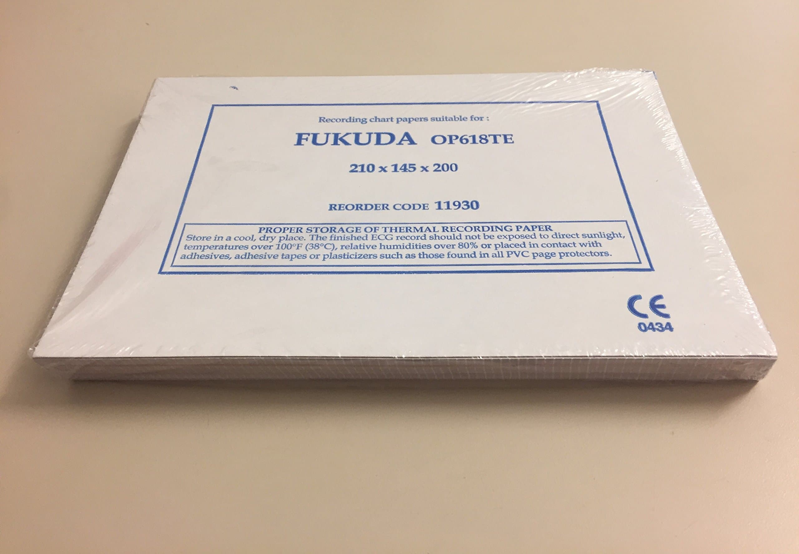 Paper Packet ECG op618te CONF. Pack of 5 for Fukuda FX 4010/8322/7402/7542