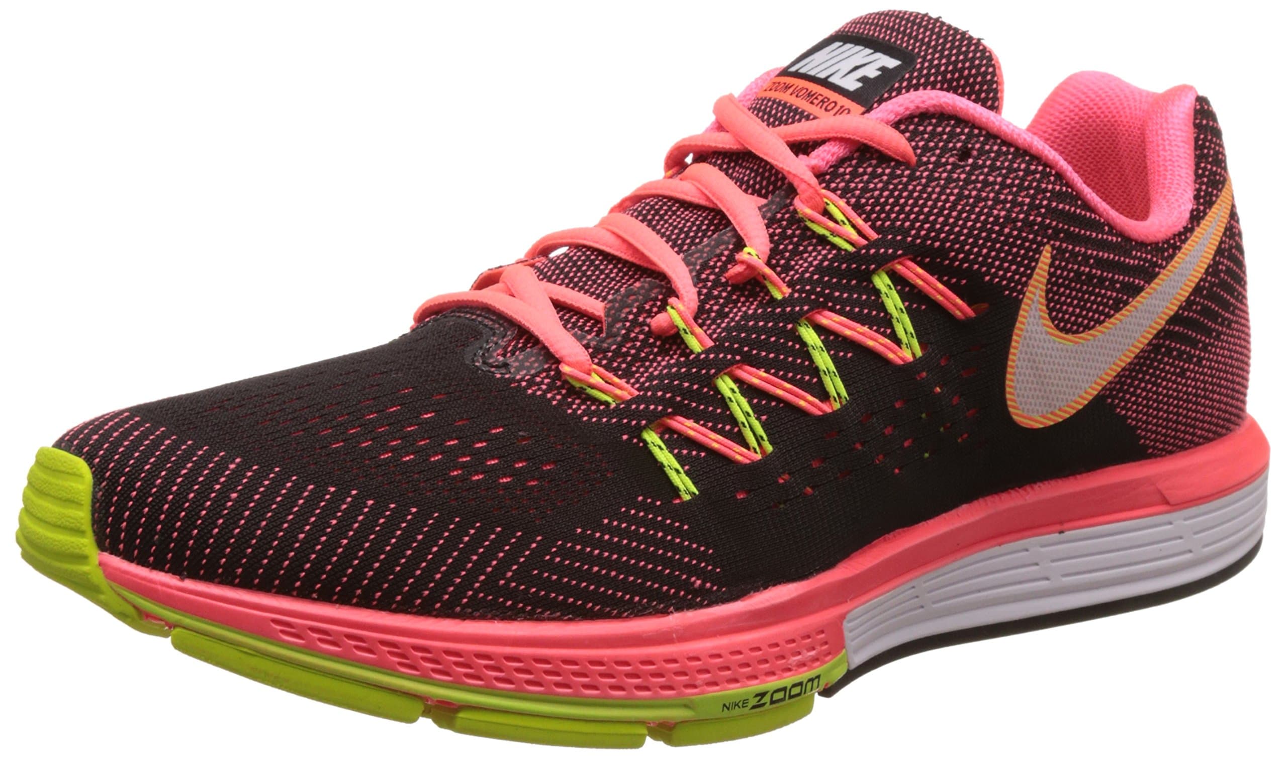 Nike Men's Air Zoom Vomero 10, HOT LAVA/WHITE-BLACK-VOLT, 9 M US