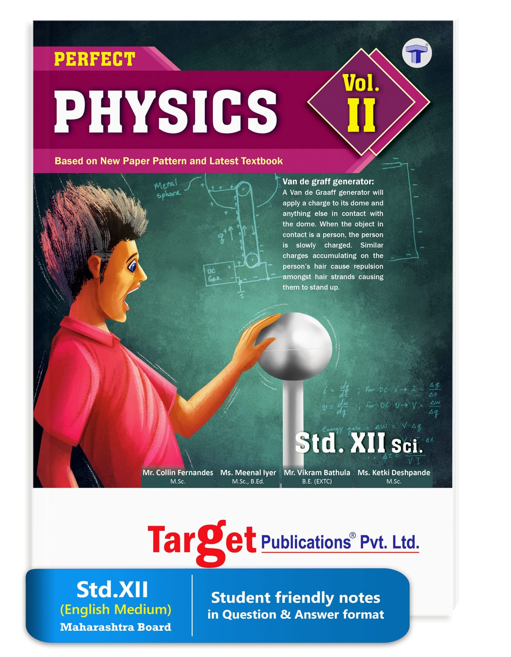 Std 12 Physics 2 Book | Science | Perfect Notes | HSC Maharashtra State Board | Based on the Std 12th New Syllabus of 2020 - 2021