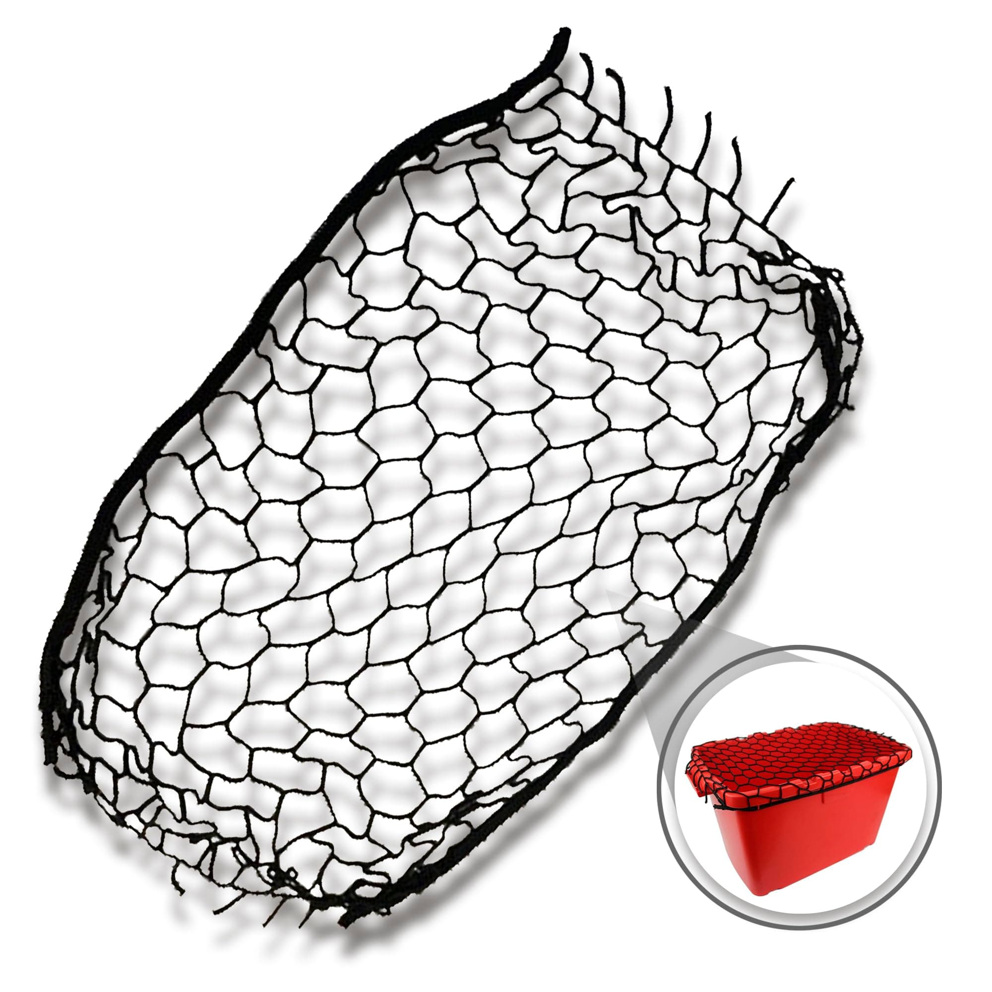 LBX Stretch String Net Cover lid for Kerbside Outdoor Recycling Waste Box Kirbside