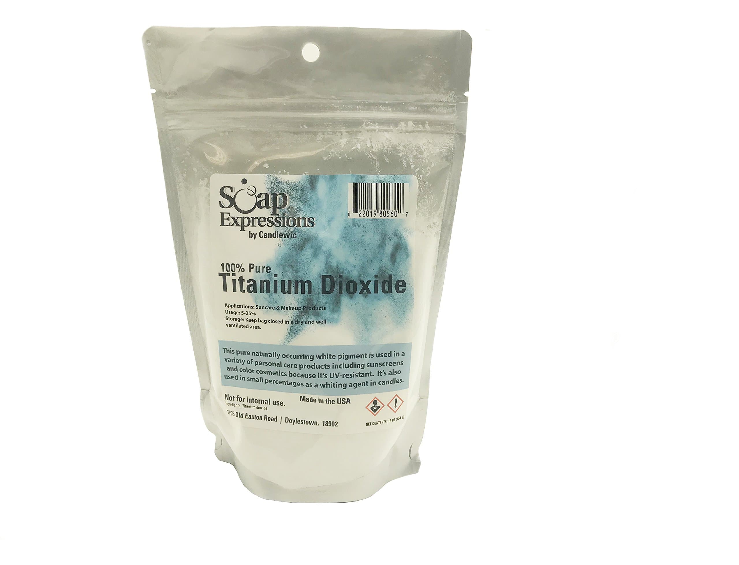 16oz Cosmetic Grade Titanium Dioxide