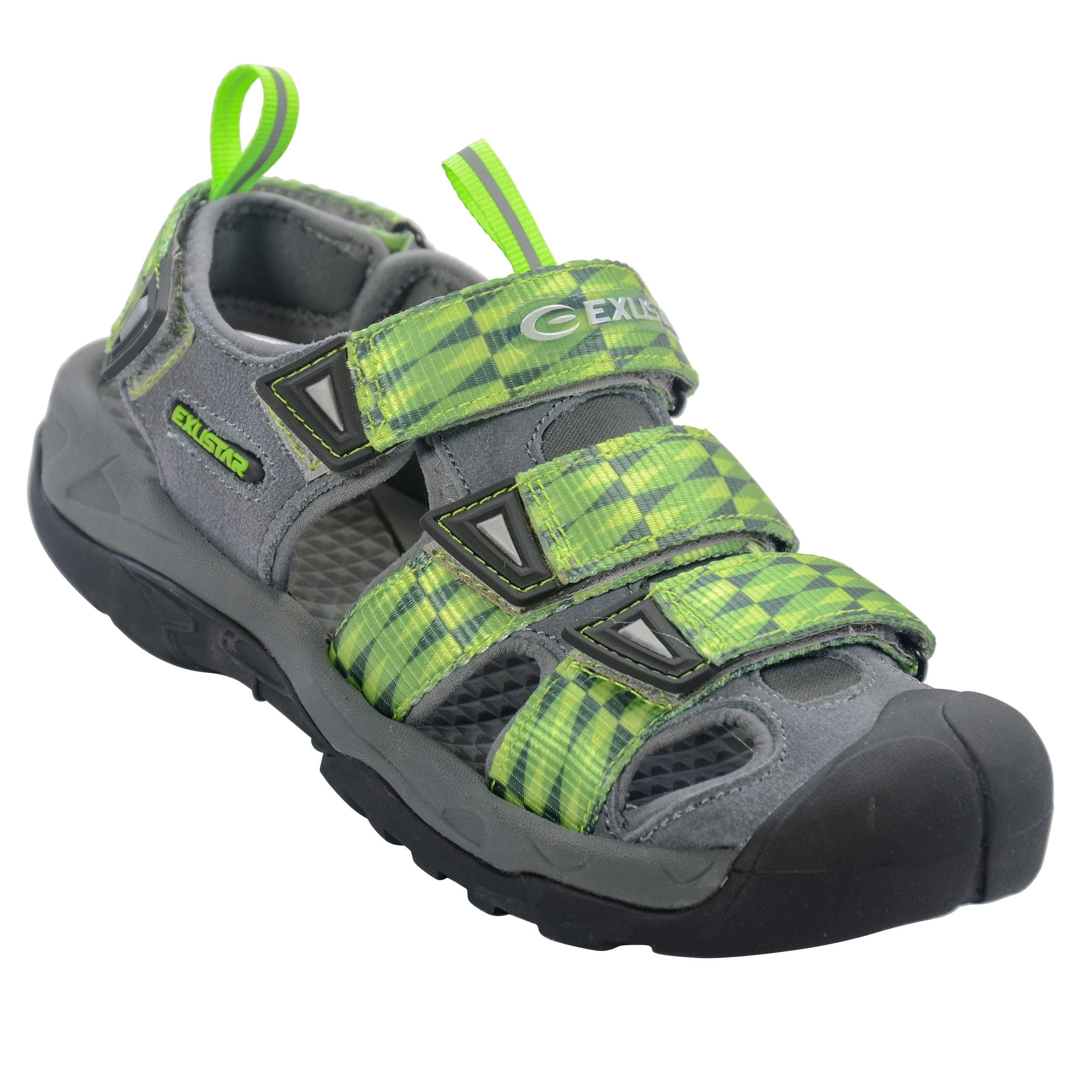 Exustar Clipless Sandal for Cycling with Closed Toe Design