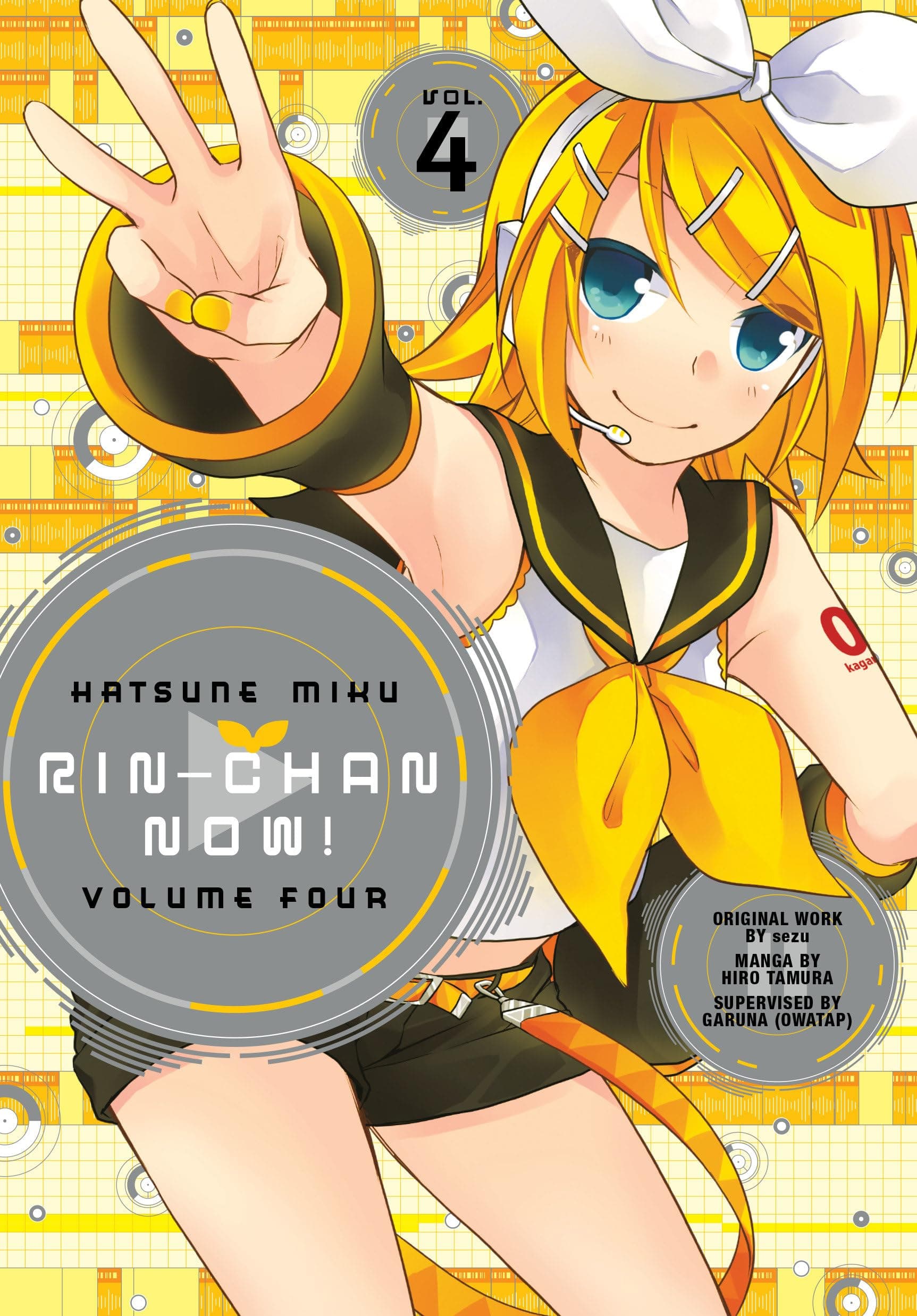 Hatsune Miku: Rin-Chan Now! Volume 4 Paperback – Large Print, 29 Mar. 2018