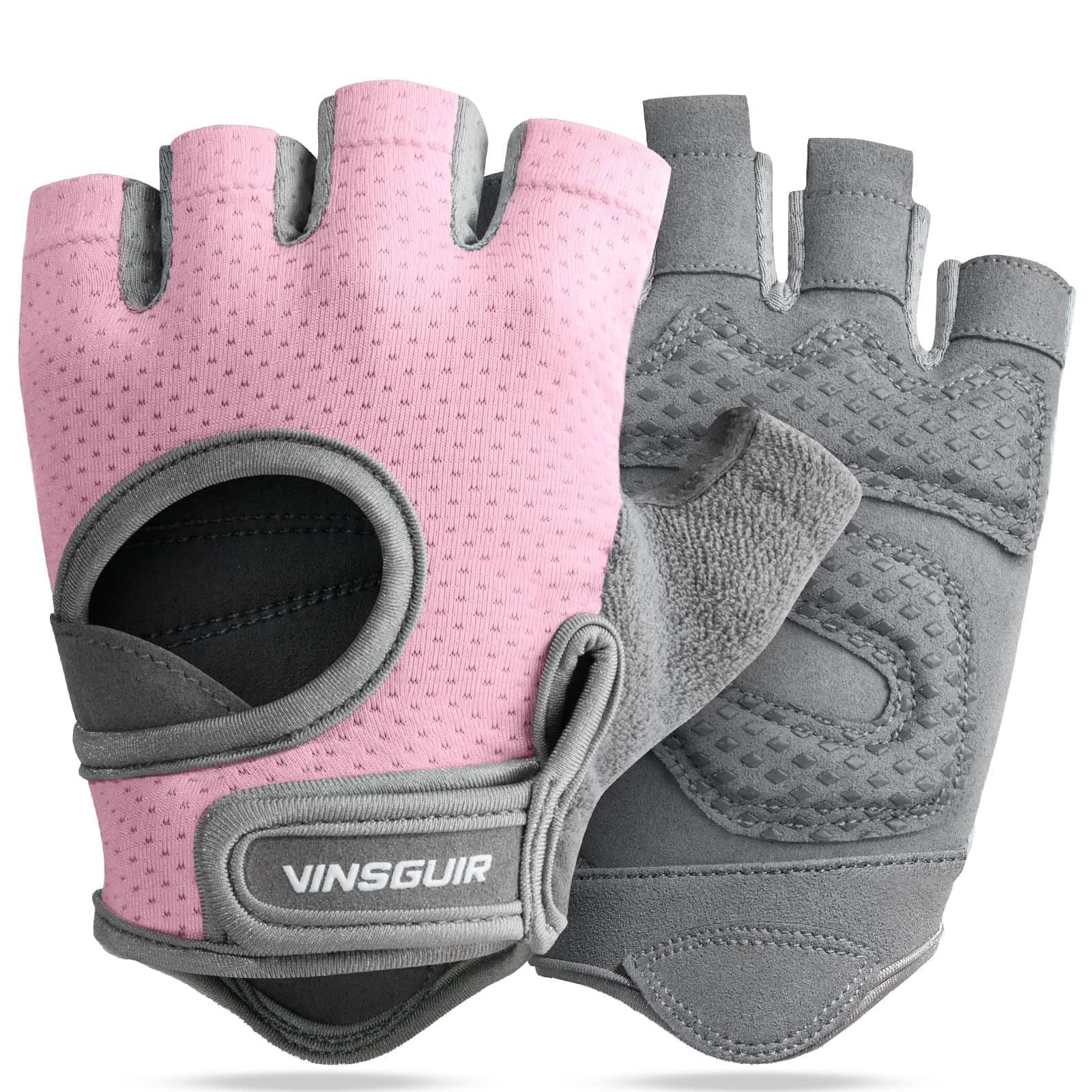 Workout Gloves for Women and Men, Breathable Weight Lifting Gloves for Gym Exercise, Fitness, Training, and Cycling, with Excellent Grip and Cushion Pads