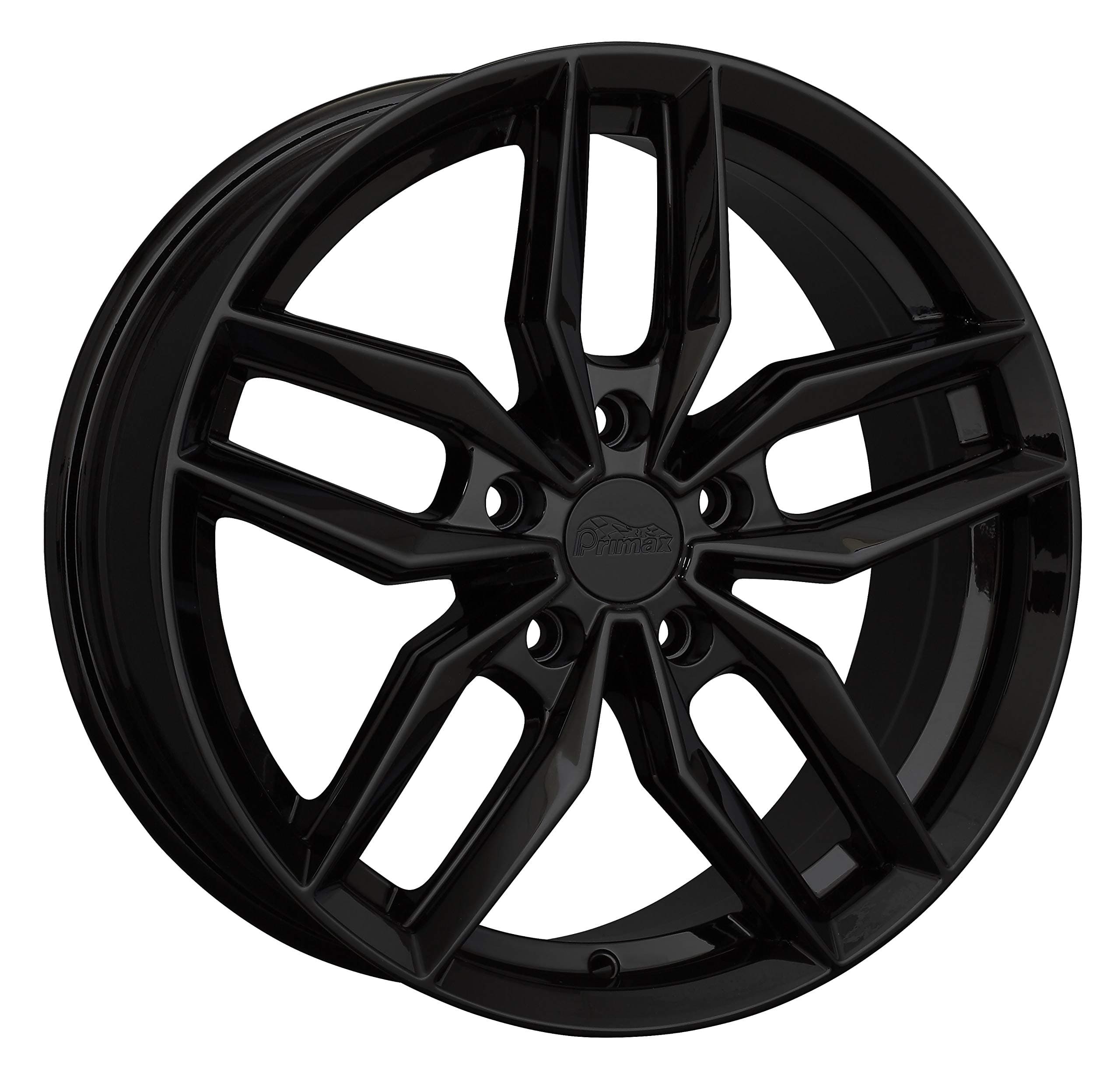 Primax776 Black Wheel with Painted (17 x 7. inches /5 x 100 mm, 40 mm Offset)