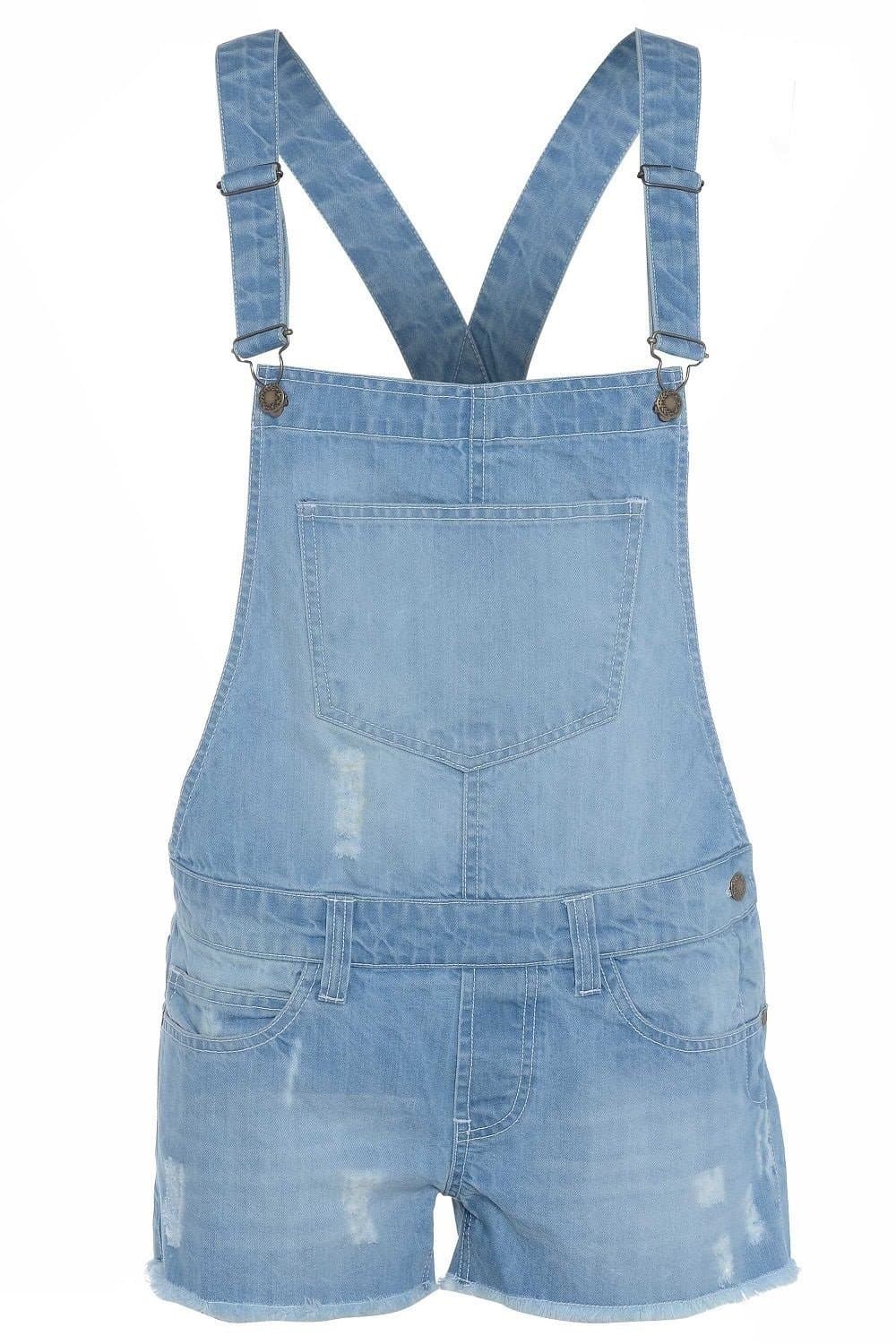 RAIS New in Stylish Summer Girl's Denim Dungaree Shorts Jumpsuit Ages 7/8, 9/10, 11/12 & 13