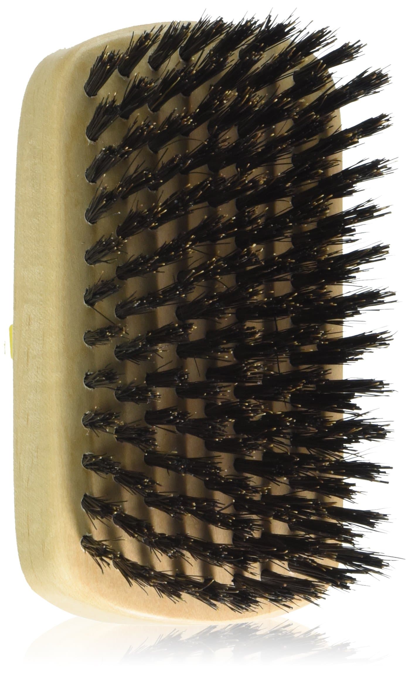 Denman Jack Dean - JDMB55- Military Styling Beard Hair Brush – Made from Natural Bristle & Luxury Italian Beechwood for Men