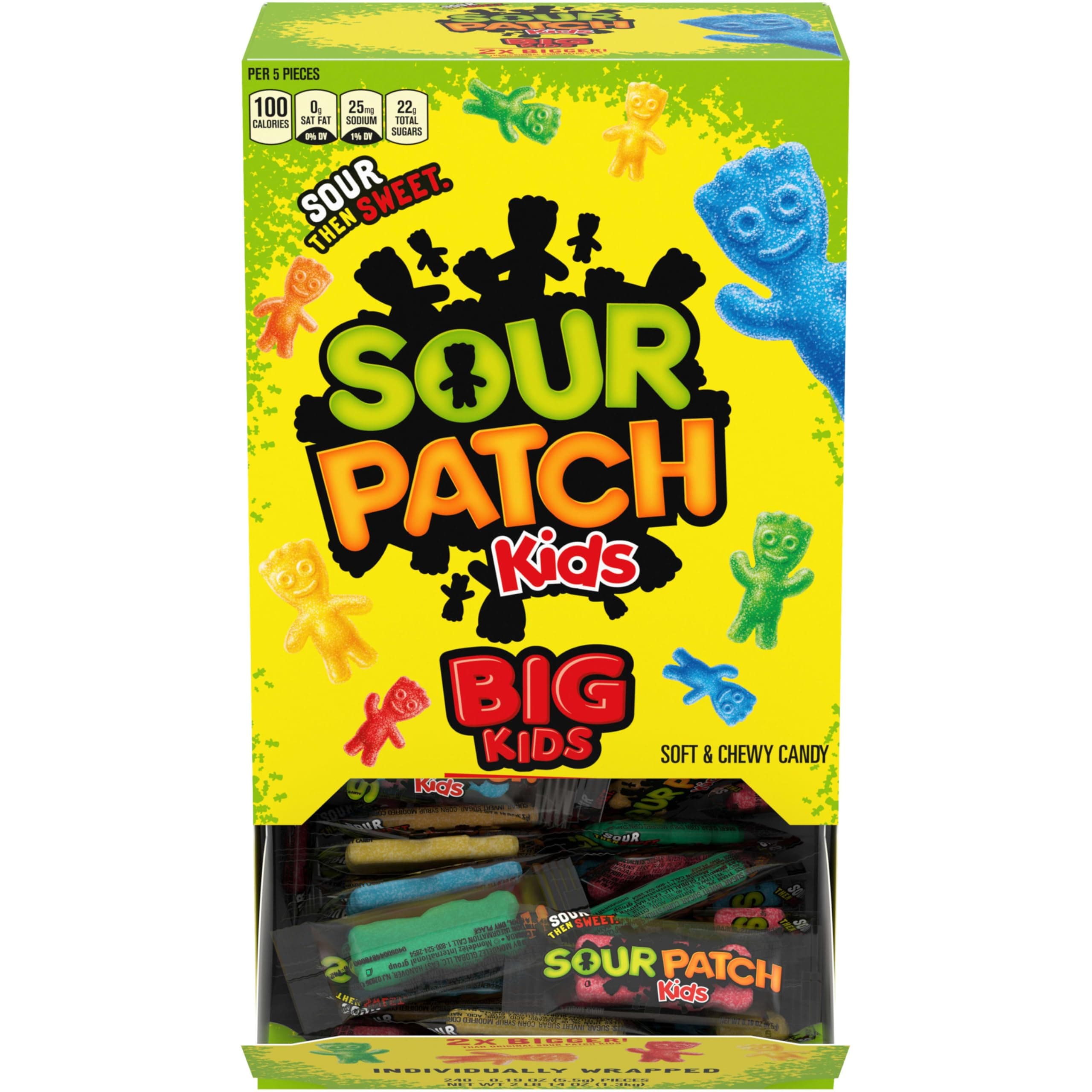 Sour Patch Kids Sweet & Candy for 240 Count