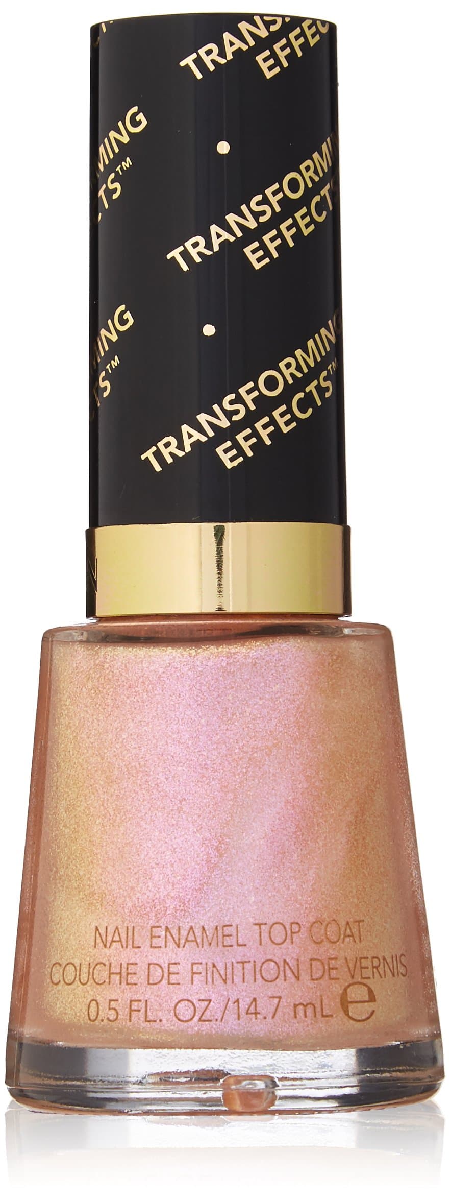 REVLON Transforming Effects Matte Finish Top Coat, Pink Glaze, 0.5 Fluid Ounces