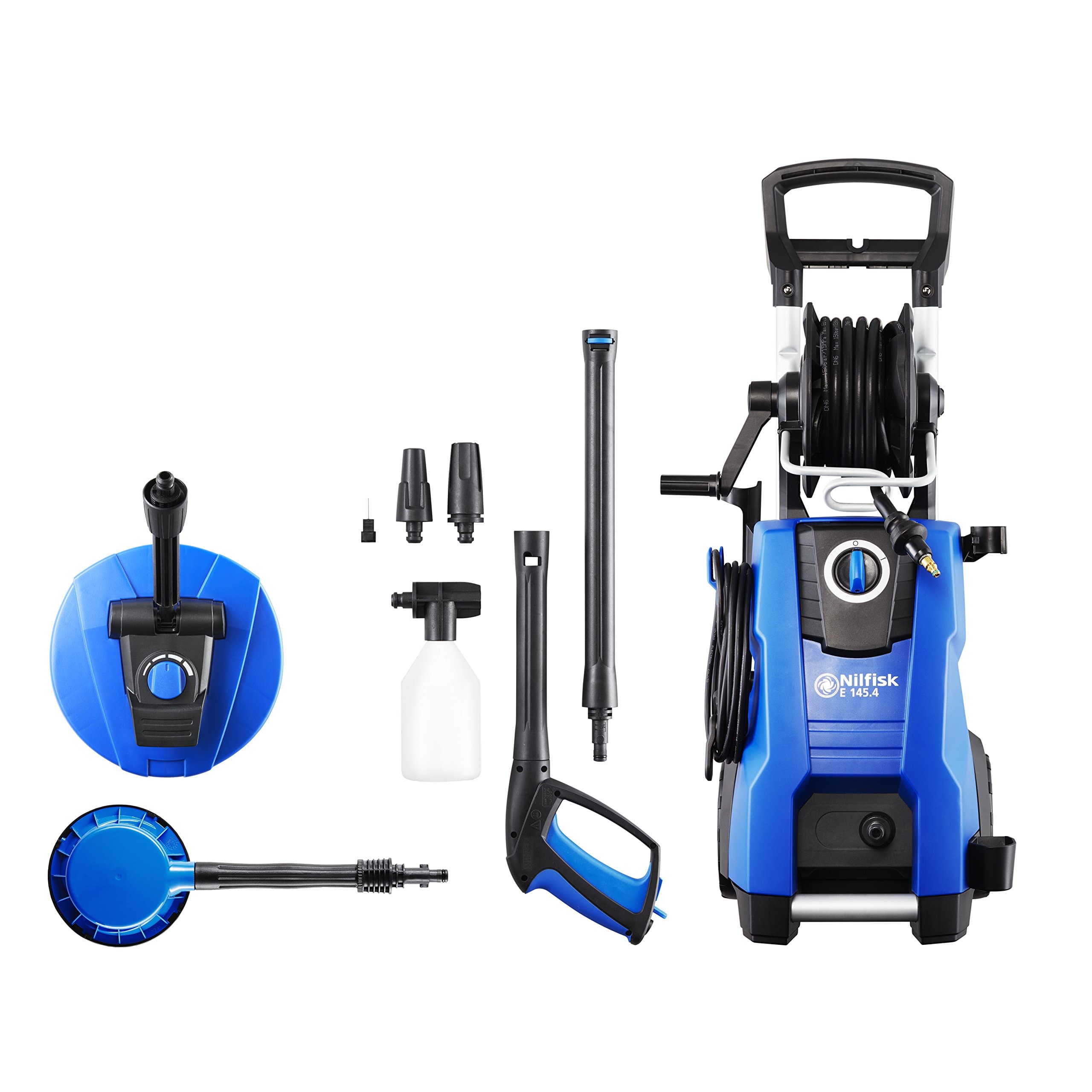 Nilfisk 128471190 Excellent E145 4-9 PA Pressure Washer, 2100 W, 230 V, Blue