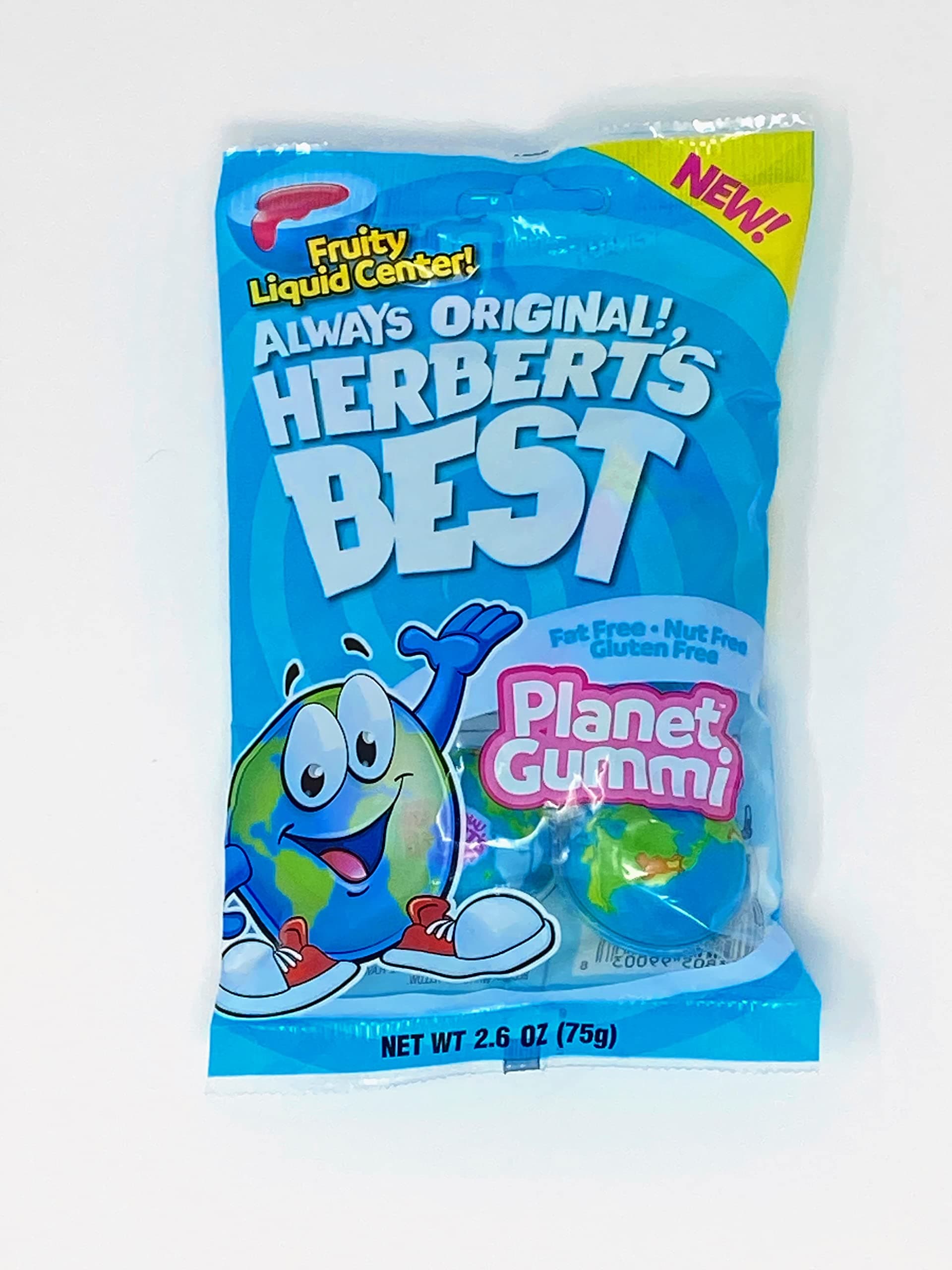 Strawberry Planet Gummi Candy, 4 Pieces, 37g