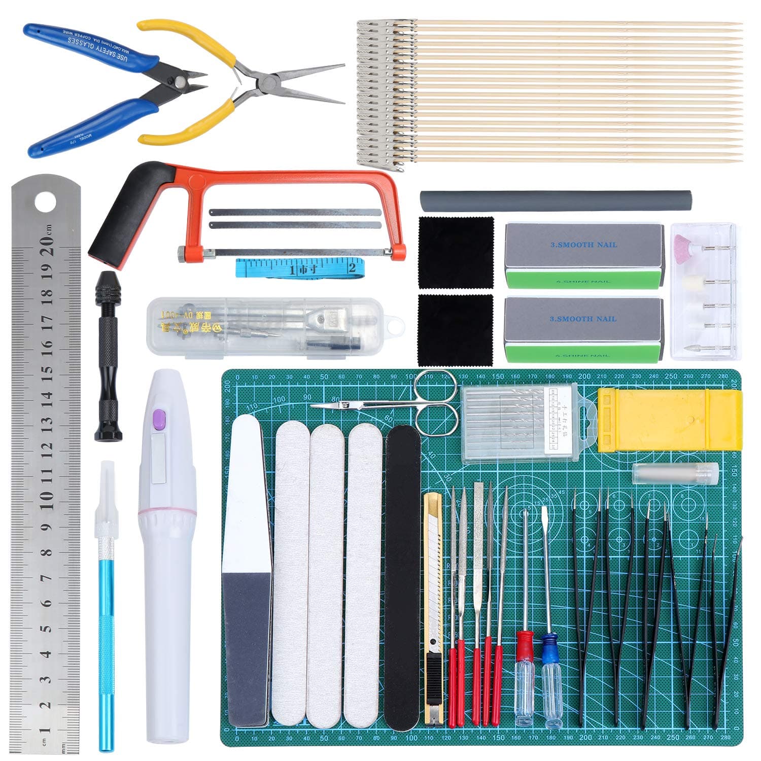 64PCS Gundam Model Tools Kit, Building Craft Set, Model Basic Tools for Basic Model Building Repairing and Fixing
