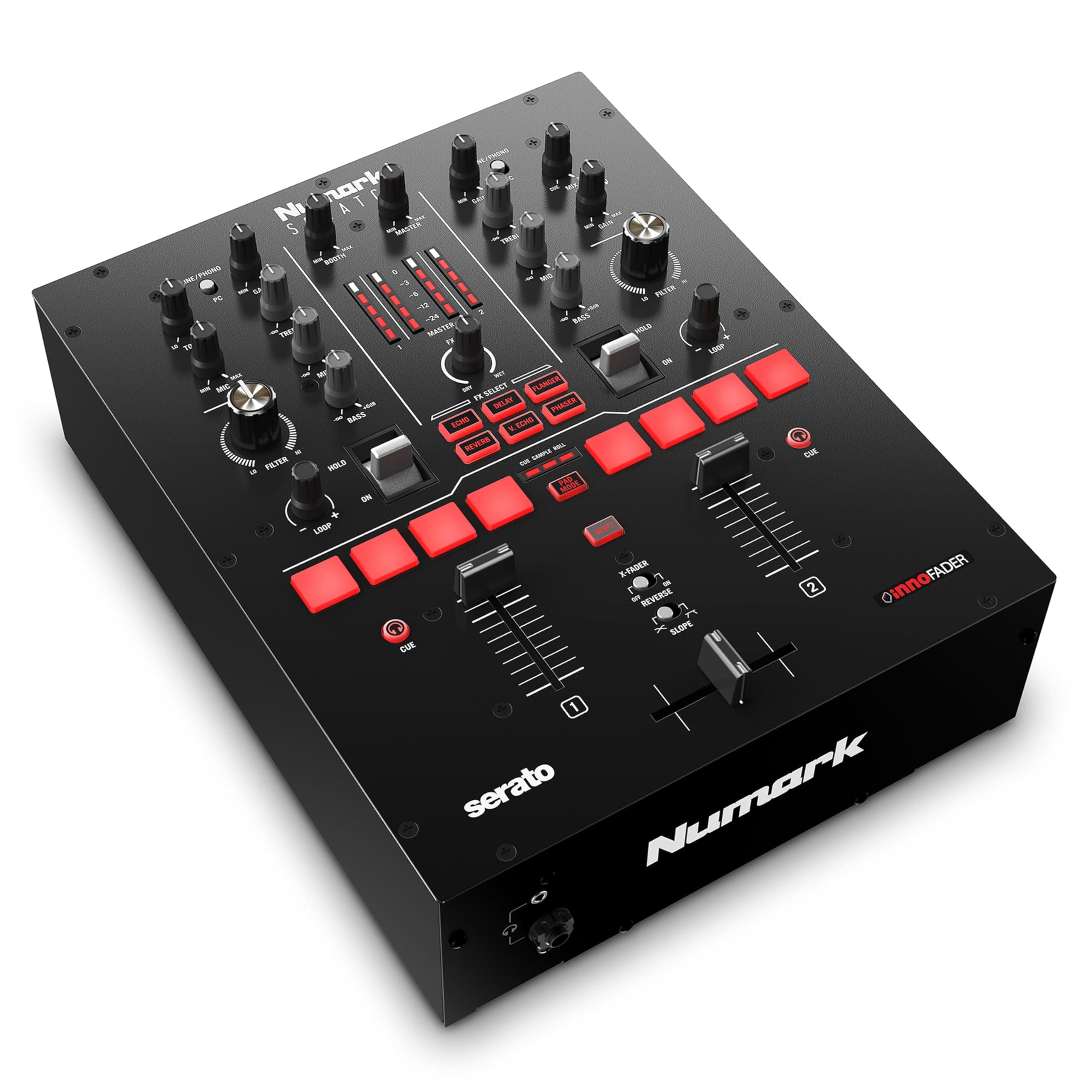 Numark SCRATCH - 24-Bit 2-Channel Scratch Mixer, Auxiliary