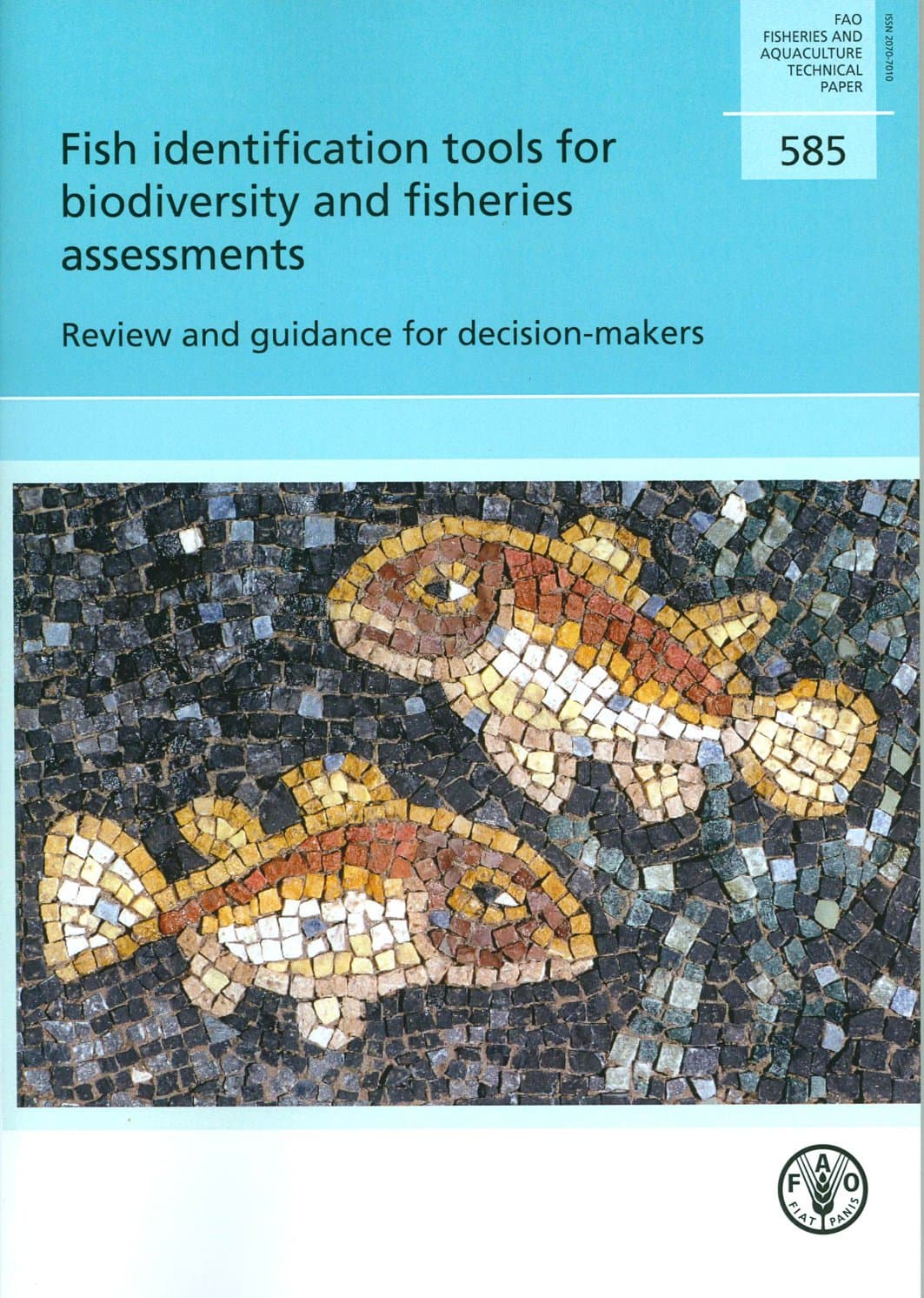 Fish identification tools for biodiversity and fisheries assessments: review and guidance for decision-makers: 585 (FAO fisheries and aquaculture technical paper)