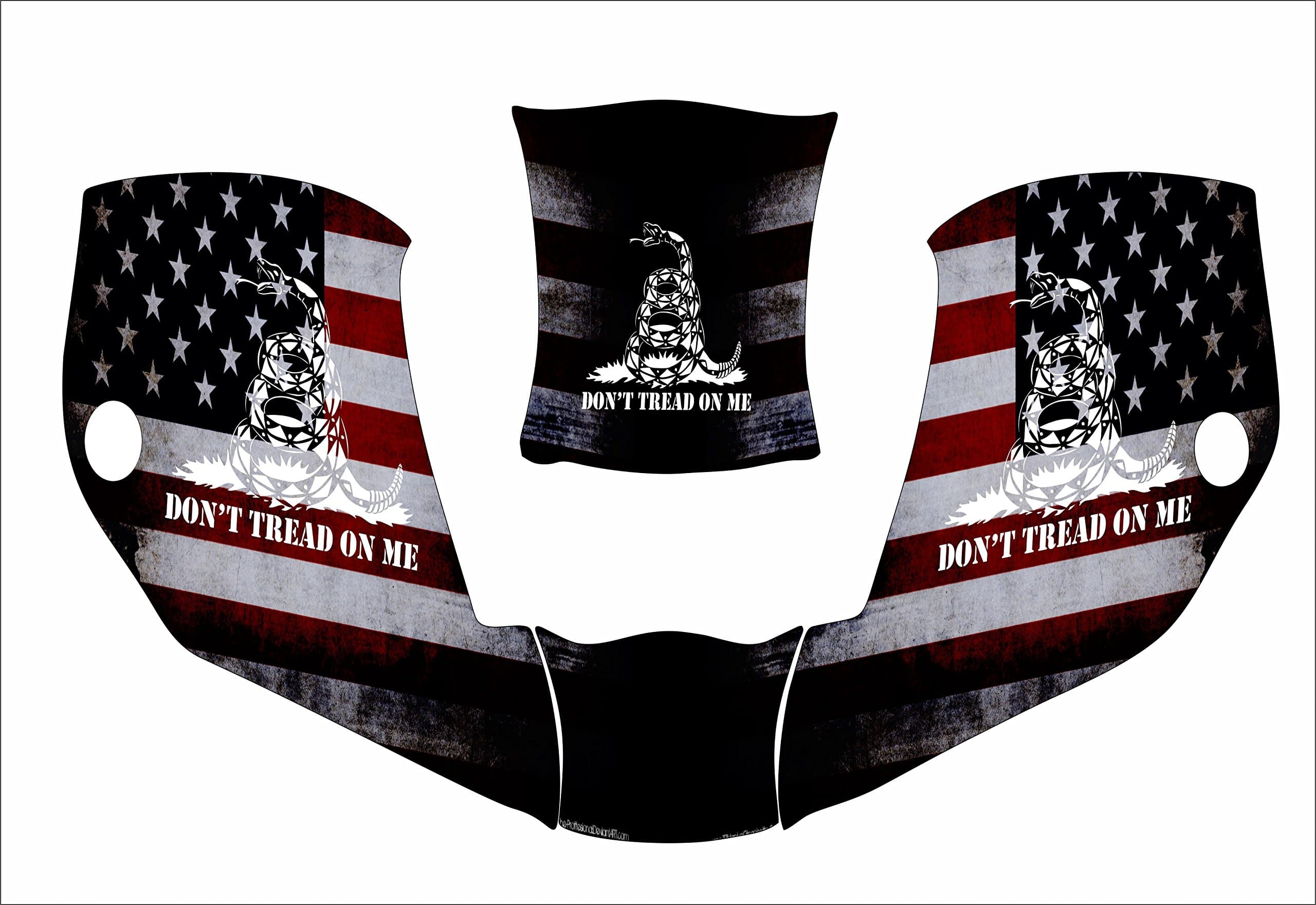 miller digital infinity infiniti 271329 welding helmet hood jig decal sticker dont american flag black