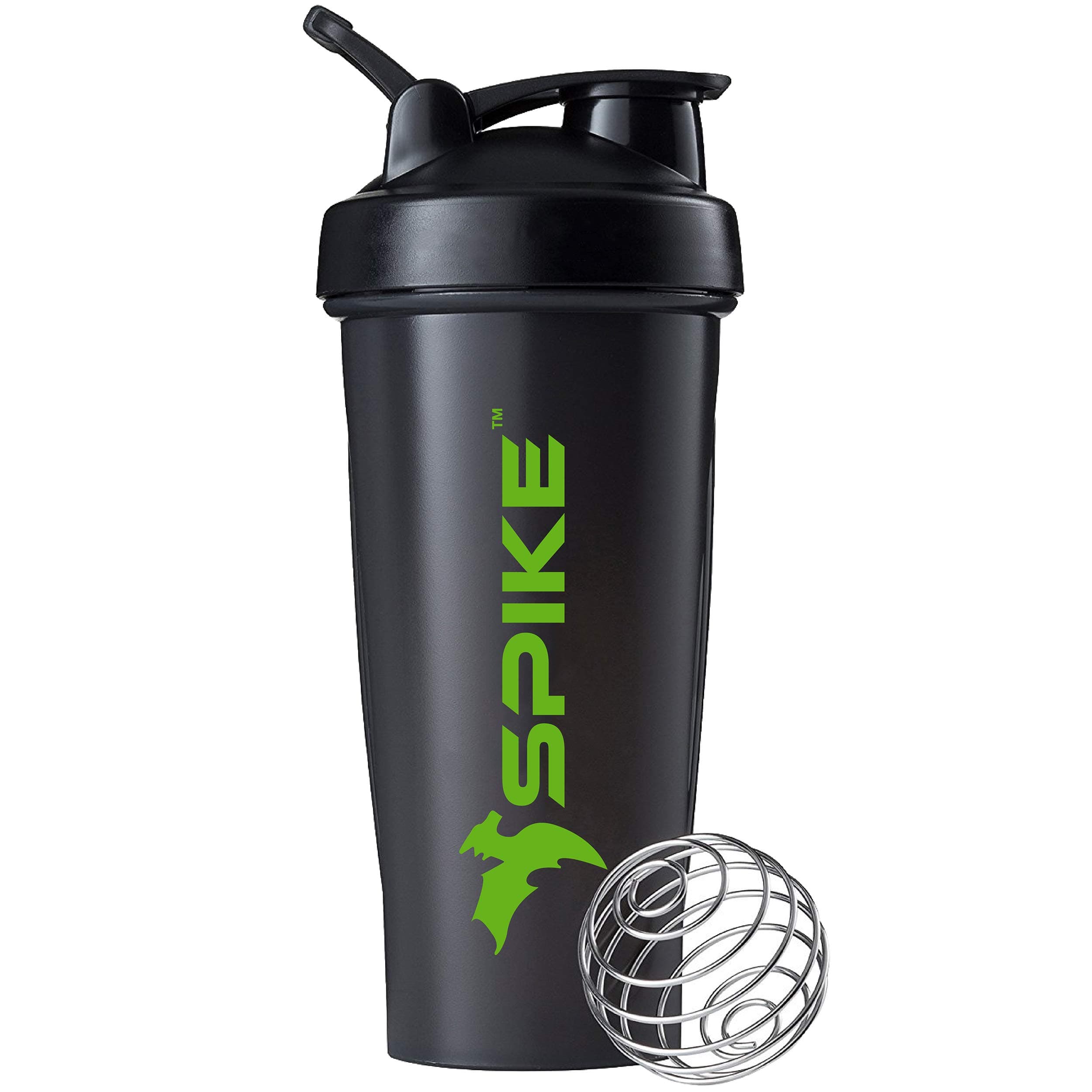 Spike Protein Shaker Bottle for Whey Protein Mix, Cycling, Gym Water Bottle with Stainless Steel Ball 700ml