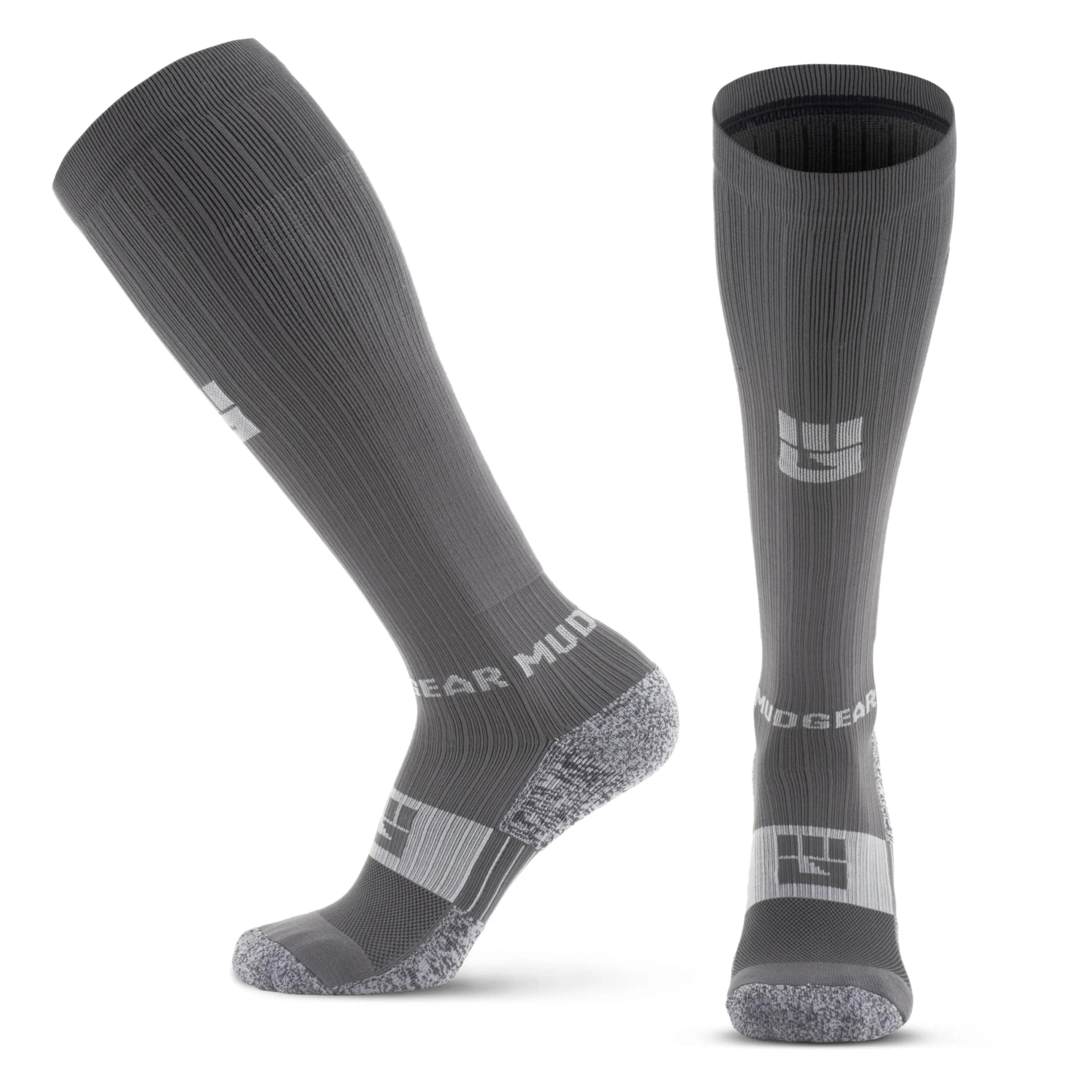 Graduated Compression Socks, Durable, Sweat-Resistant OCR Performance Socks with Cushioned Footbed, Made in USA