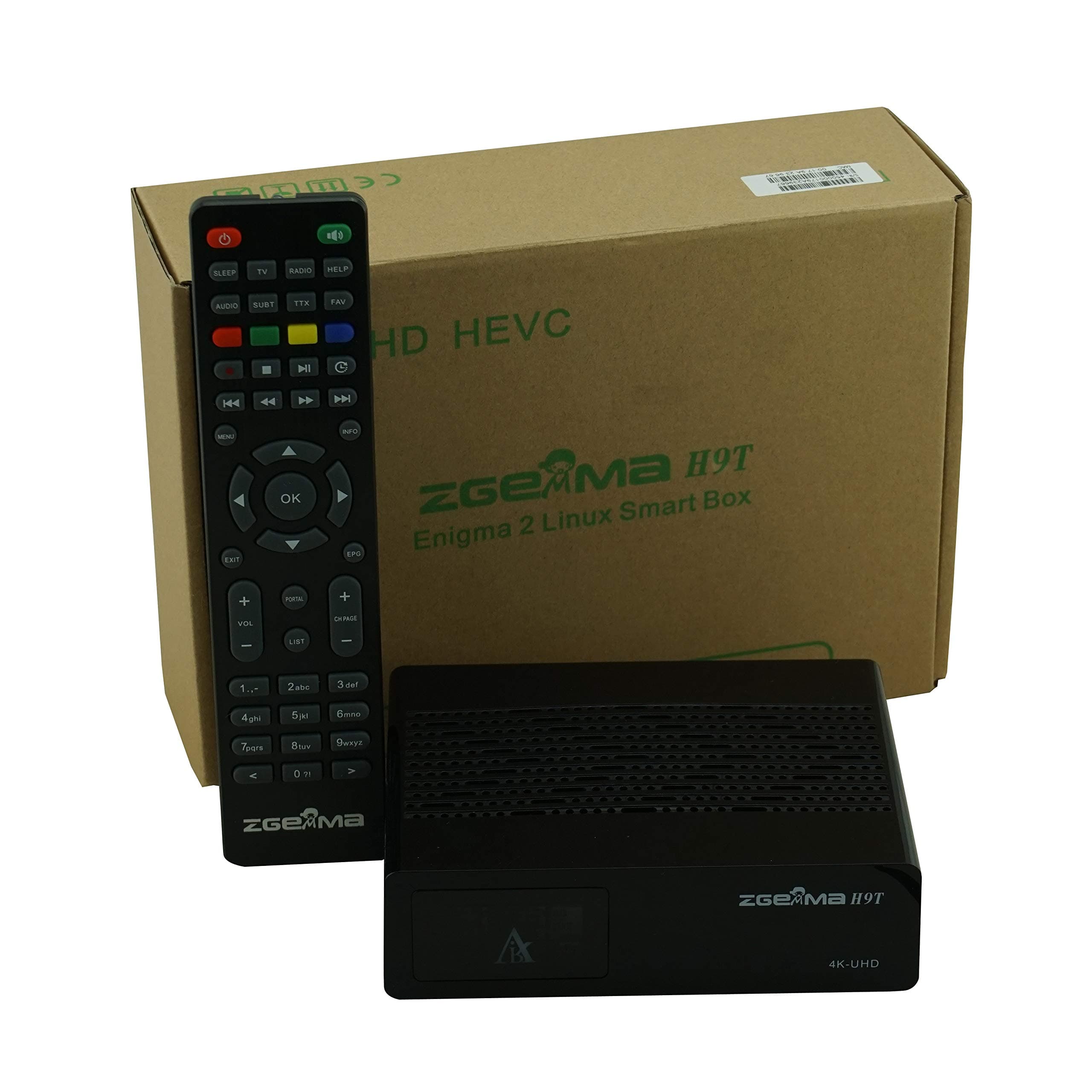 ZGEMMA H9T DVB-T2/T/C 4K UHD E2 Linux FTA Cable Receiver