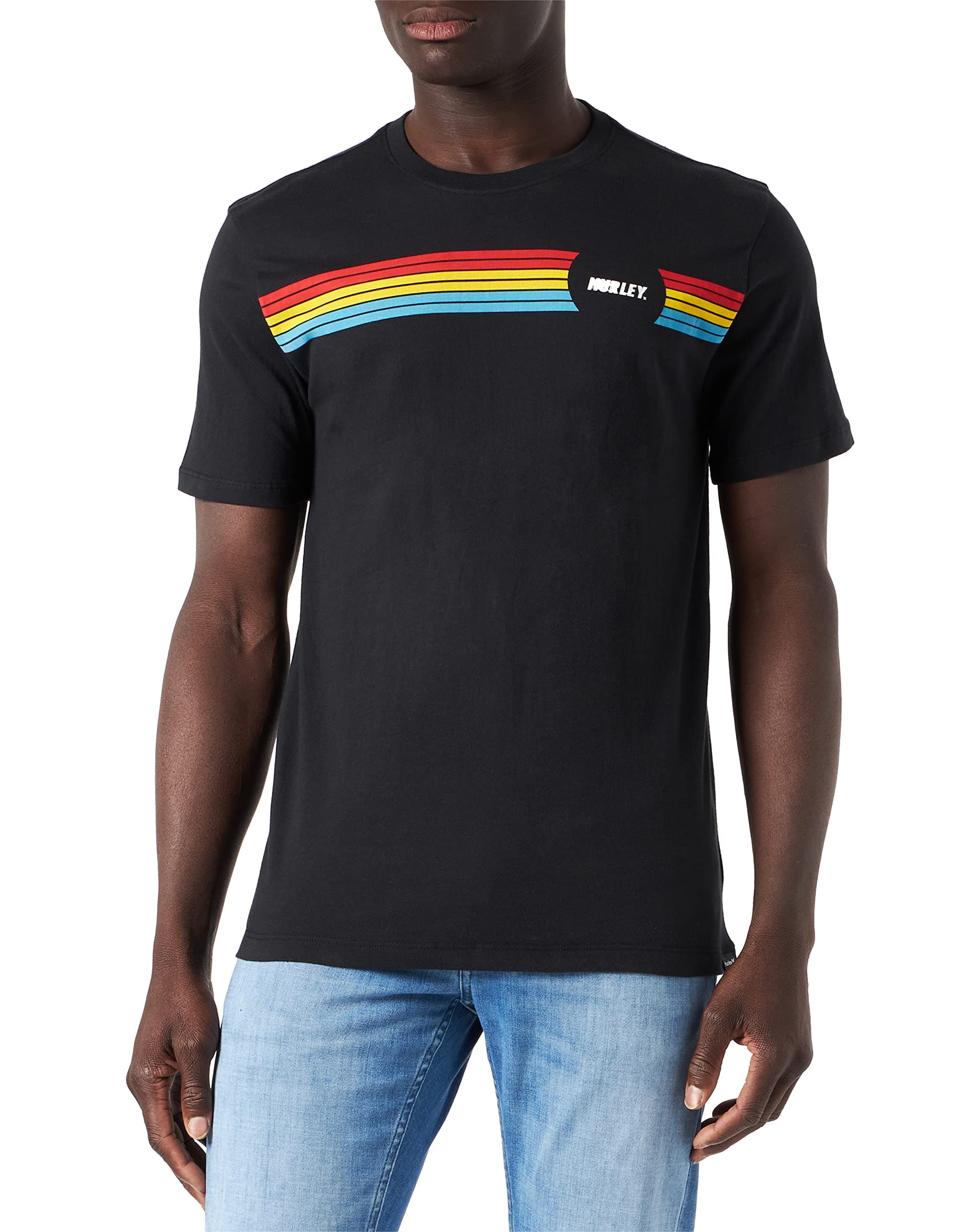 Hurley Men's Evd Wash Simpleton Fastlane Tee Ss T-Shirt