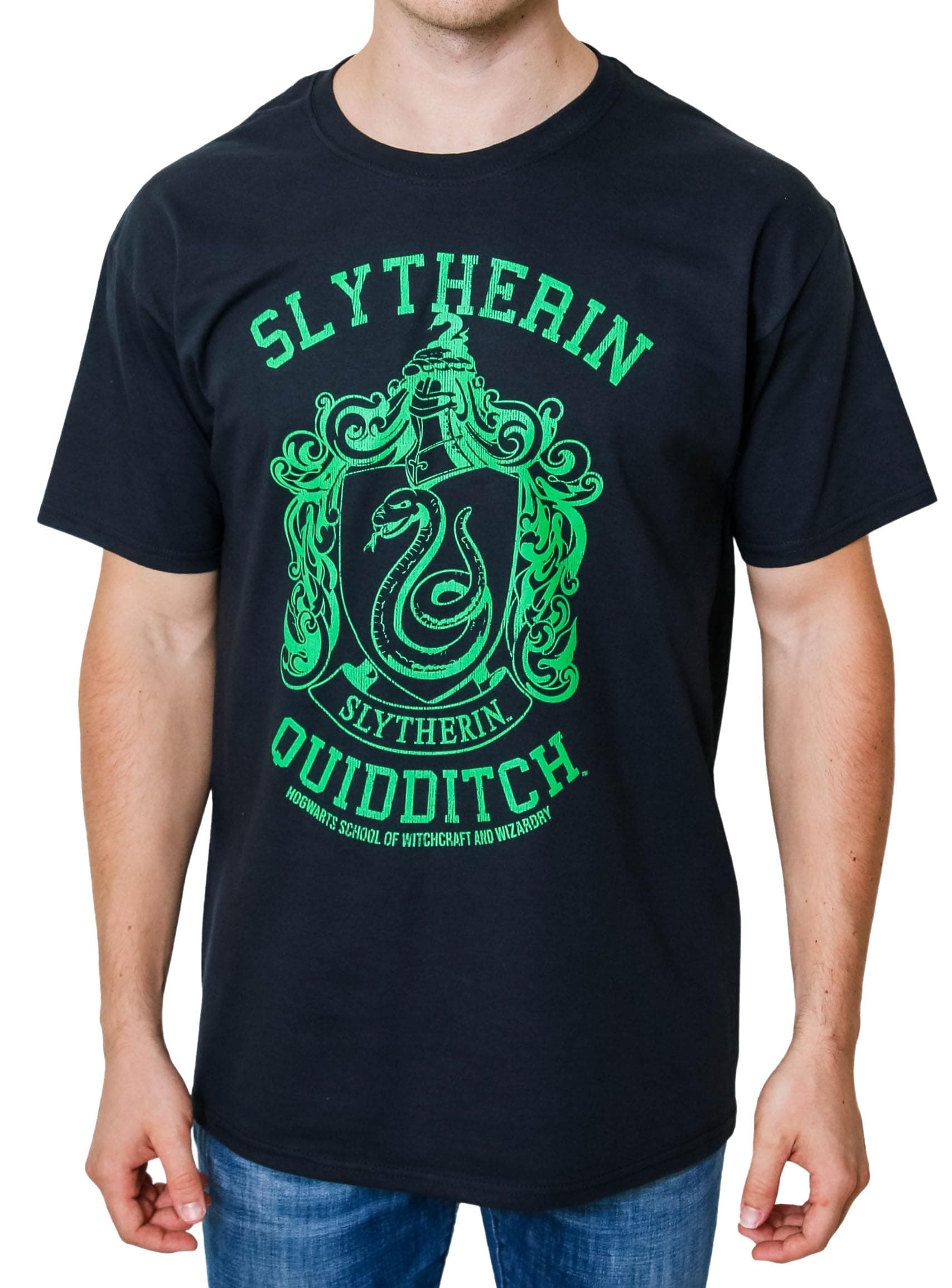 Harry PotterGryffindor Slytherin Ravenclaw Hufflepuff Quidditch Team Adult T-Shirt