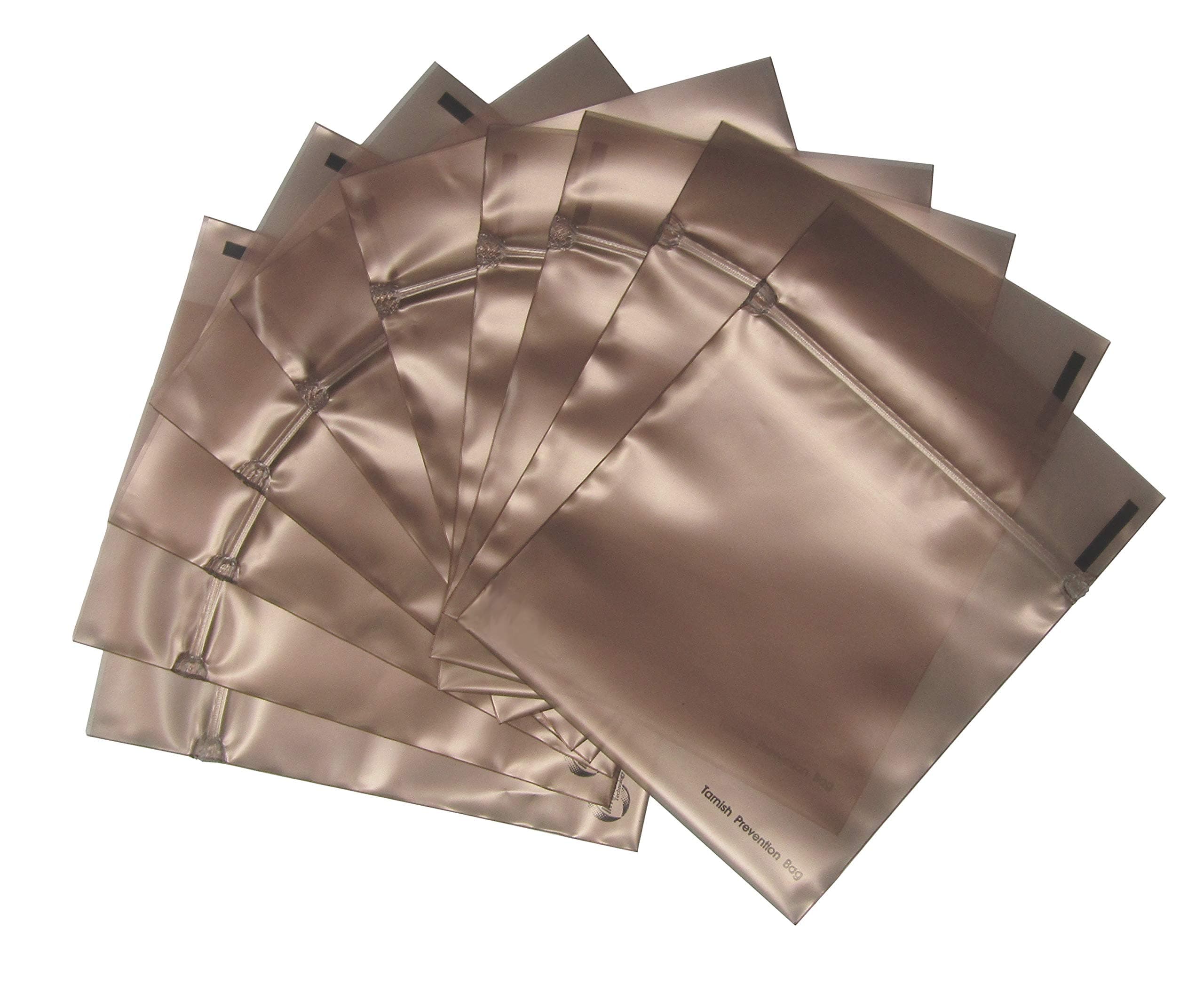 Rosenthal Collection Anti Tarnish Prevention Bags Perfect for Jewelry Storage Pack of 10 (4" x 4")