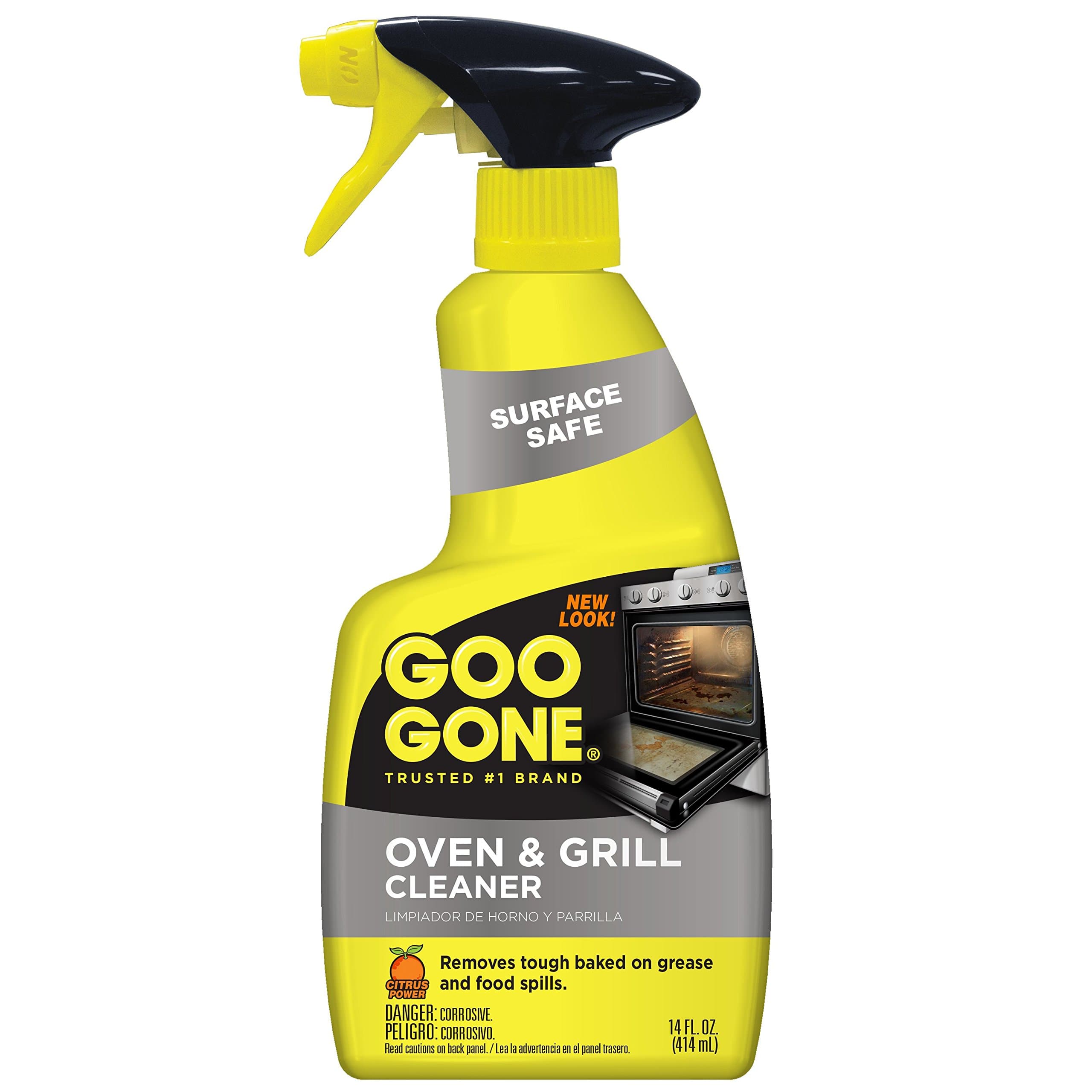 Oven and Grill Cleaner - 14 Ounce - Removes Tough Baked On Grease and Food Spills Surface Safe
