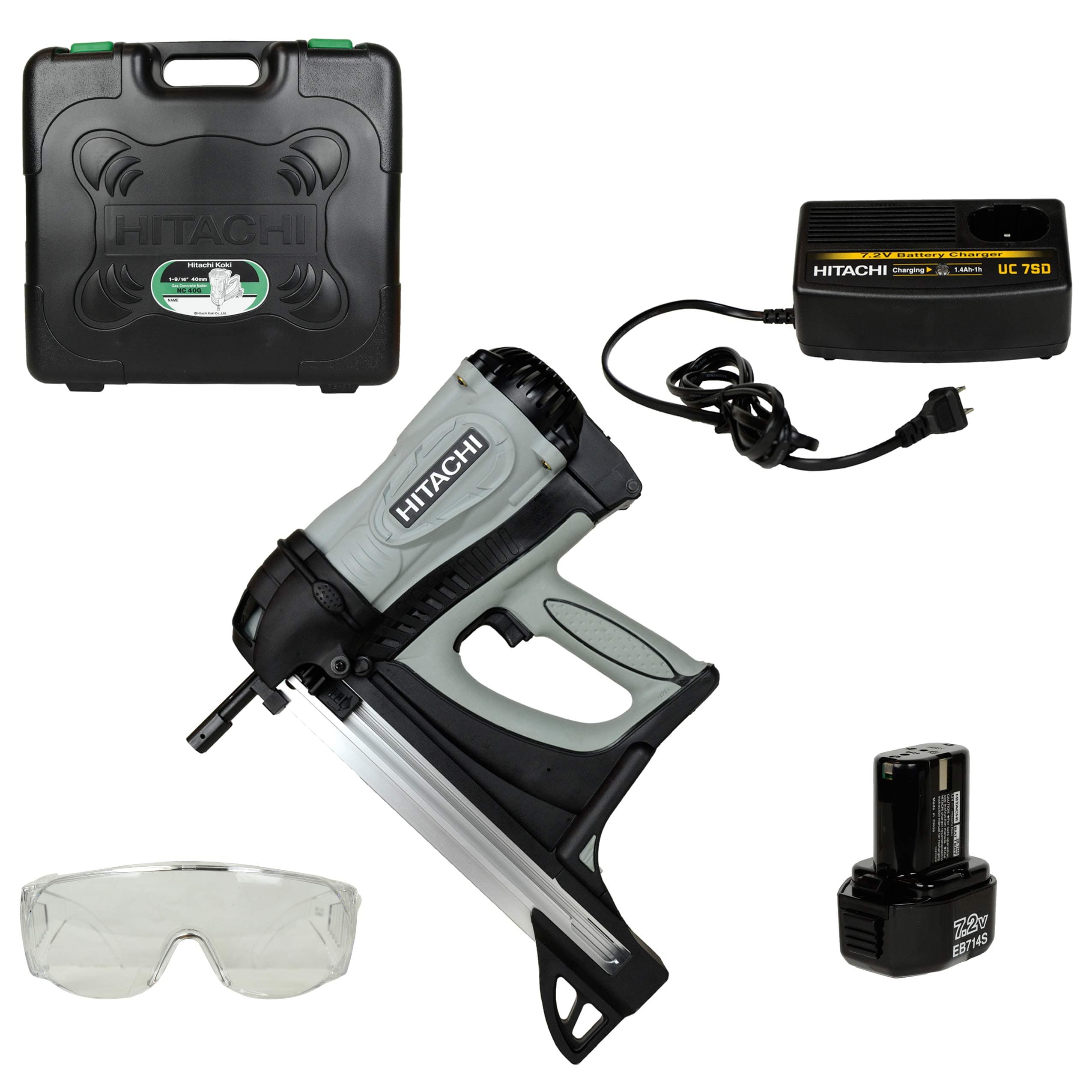 Hitachi NC40G Cordless Gas Concrete Nailer