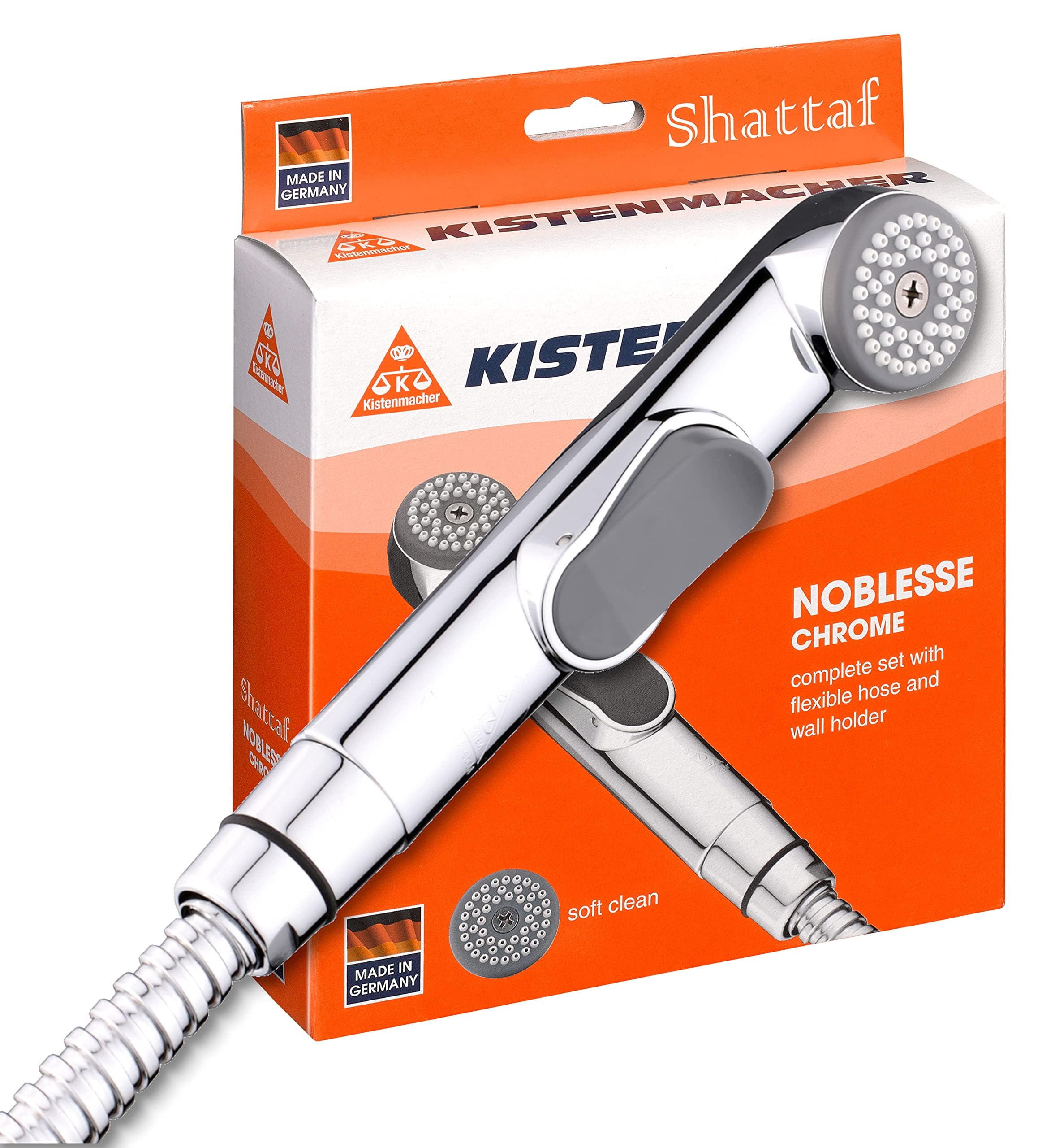 KISTENMACHER Noblesse Shattaf set chrome, Made in Germany