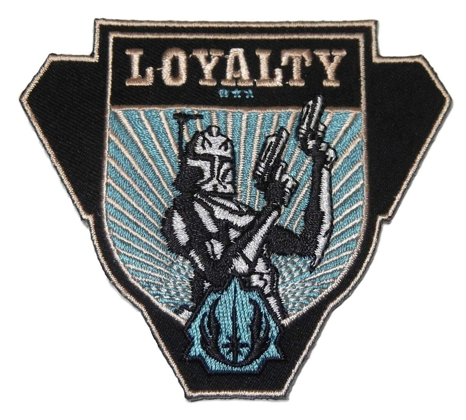 Sci-Fi Classic Movies Clone Wars Loyalty Embroidered Iron on Patch
