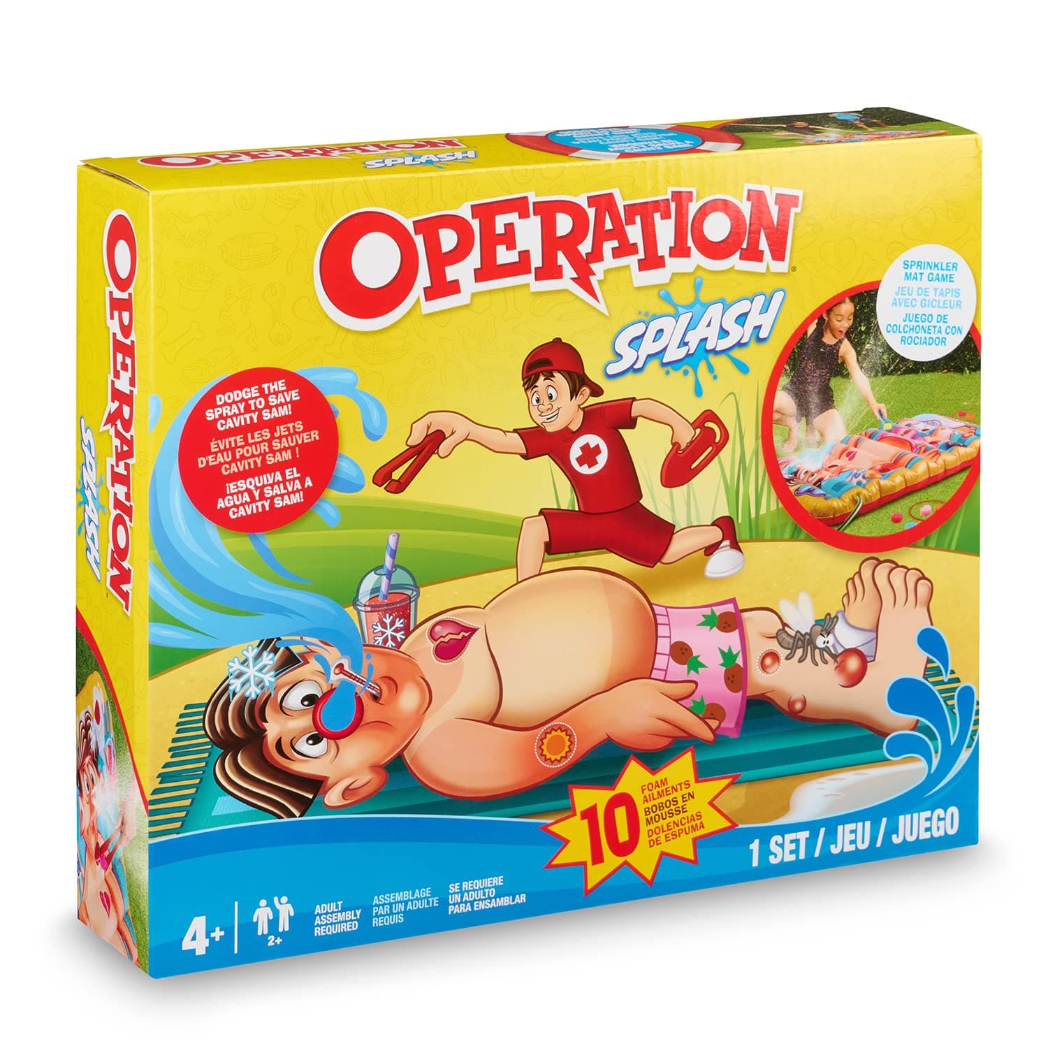 Operation Splash Game by WowWee Family Game for your Yard More Water, More Fun!
