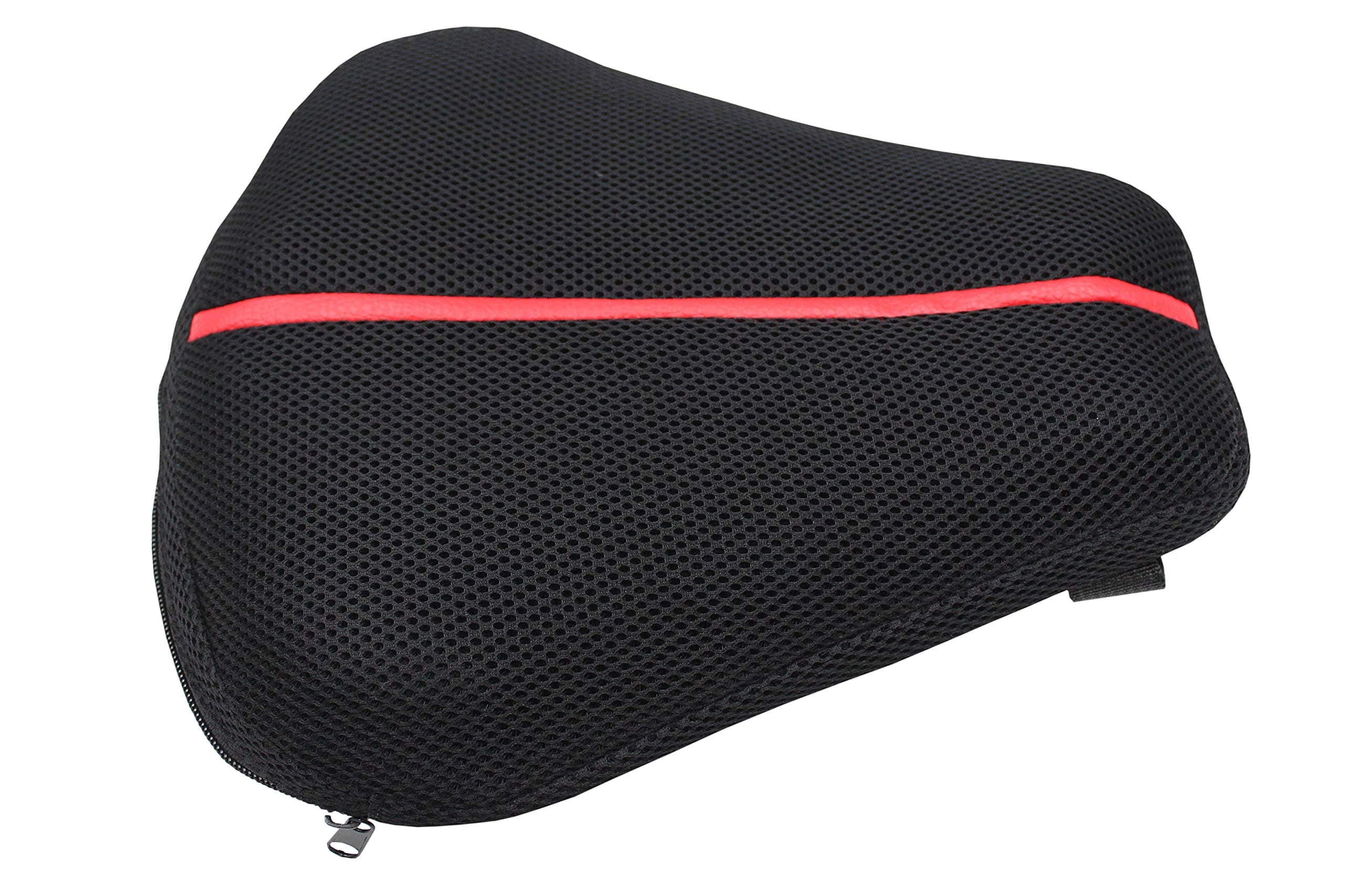 WEHOPE Seat Air Cushion Pad Compatible with Cruiser Sport Motorcycle Fits Most Seats of Sport Touring, 11" L x 11" W