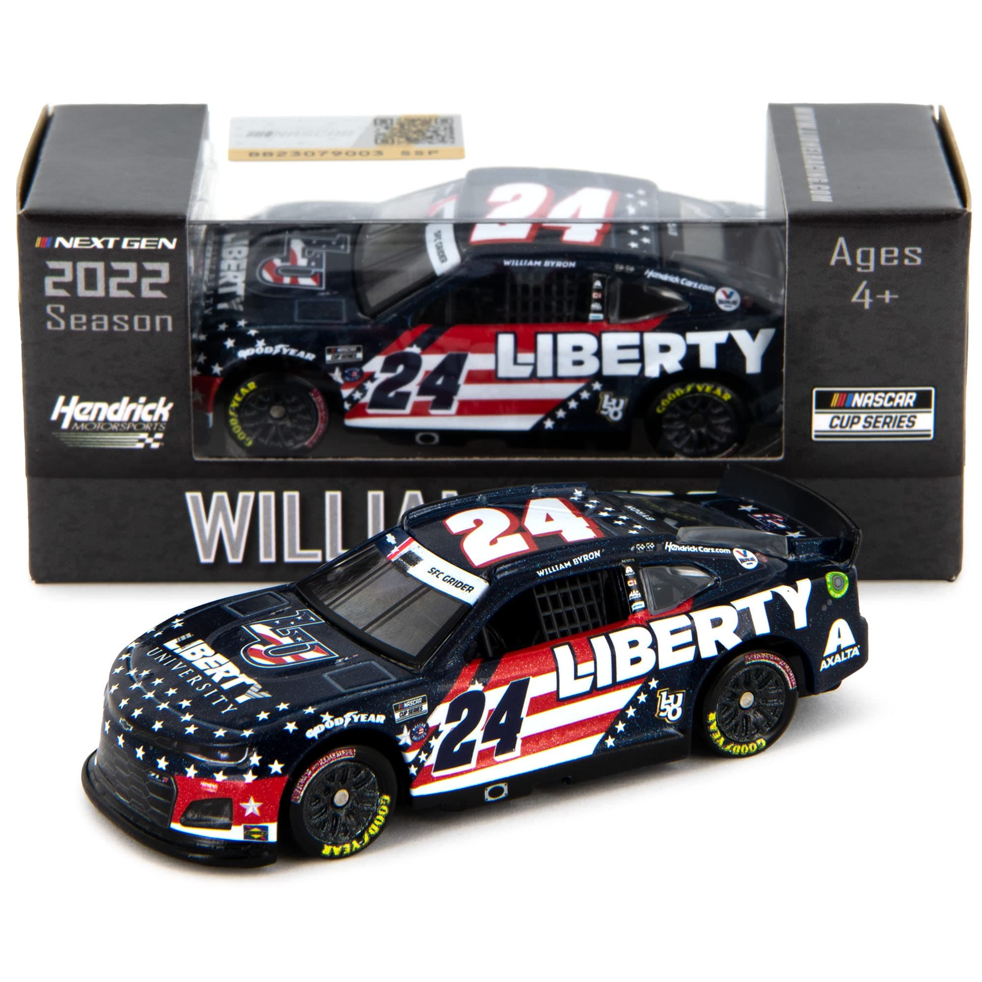 Lionel RacingWilliam Byron 2022 Liberty Salutes Patriotic Diecast Car 1:64 Scale