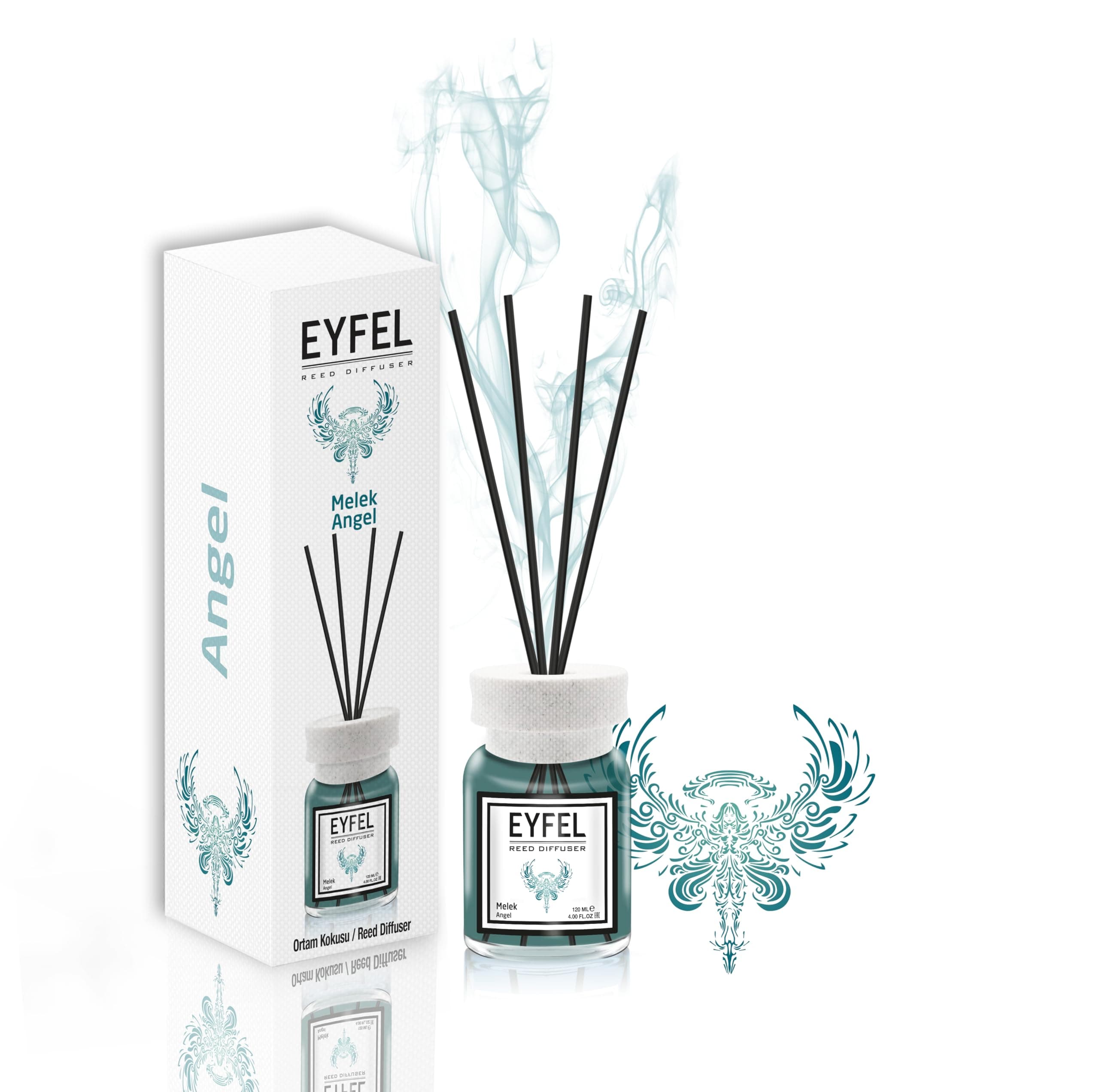 eyfel eau de parfum REED DIFFUSER- ANGEL 120ML - Assorted