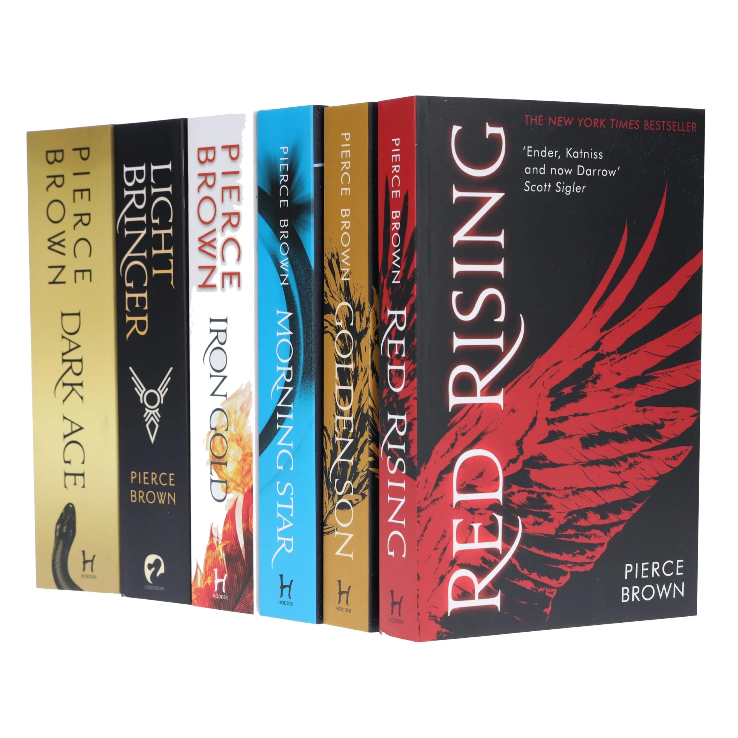 The Red Rising Series 6 Books Collection Set (Red Rising, Golden Son, Morning Star, Iron Gold, Dark Age & Light Bringer) Paperback – 1 January 2024