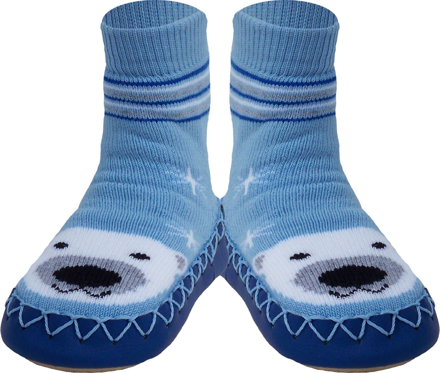 Polar Bear Swedish Moccasins for Babies and Toddlers