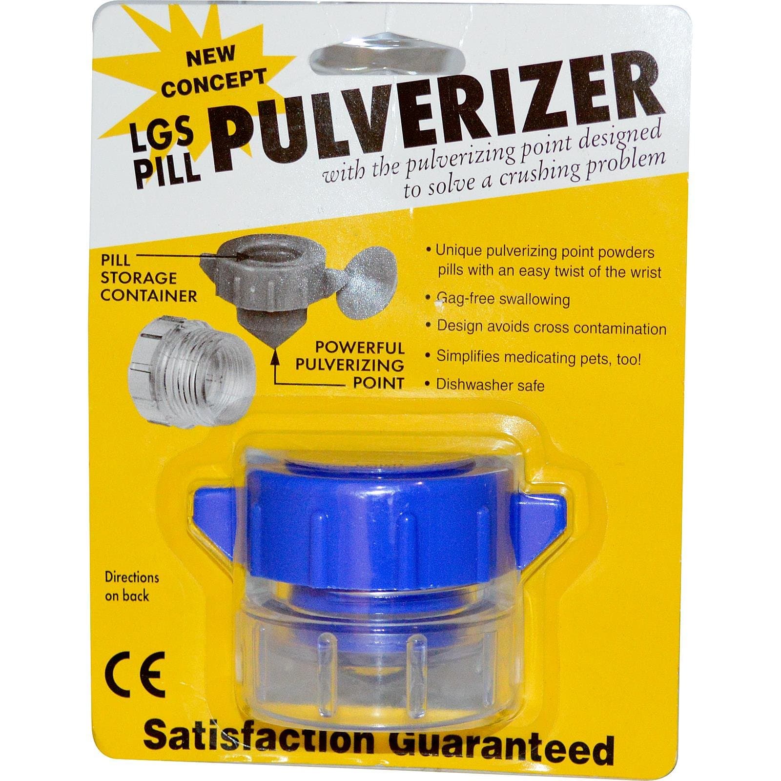 PILL CRUSHER PILL CRUSHER,STORAGE,LRG