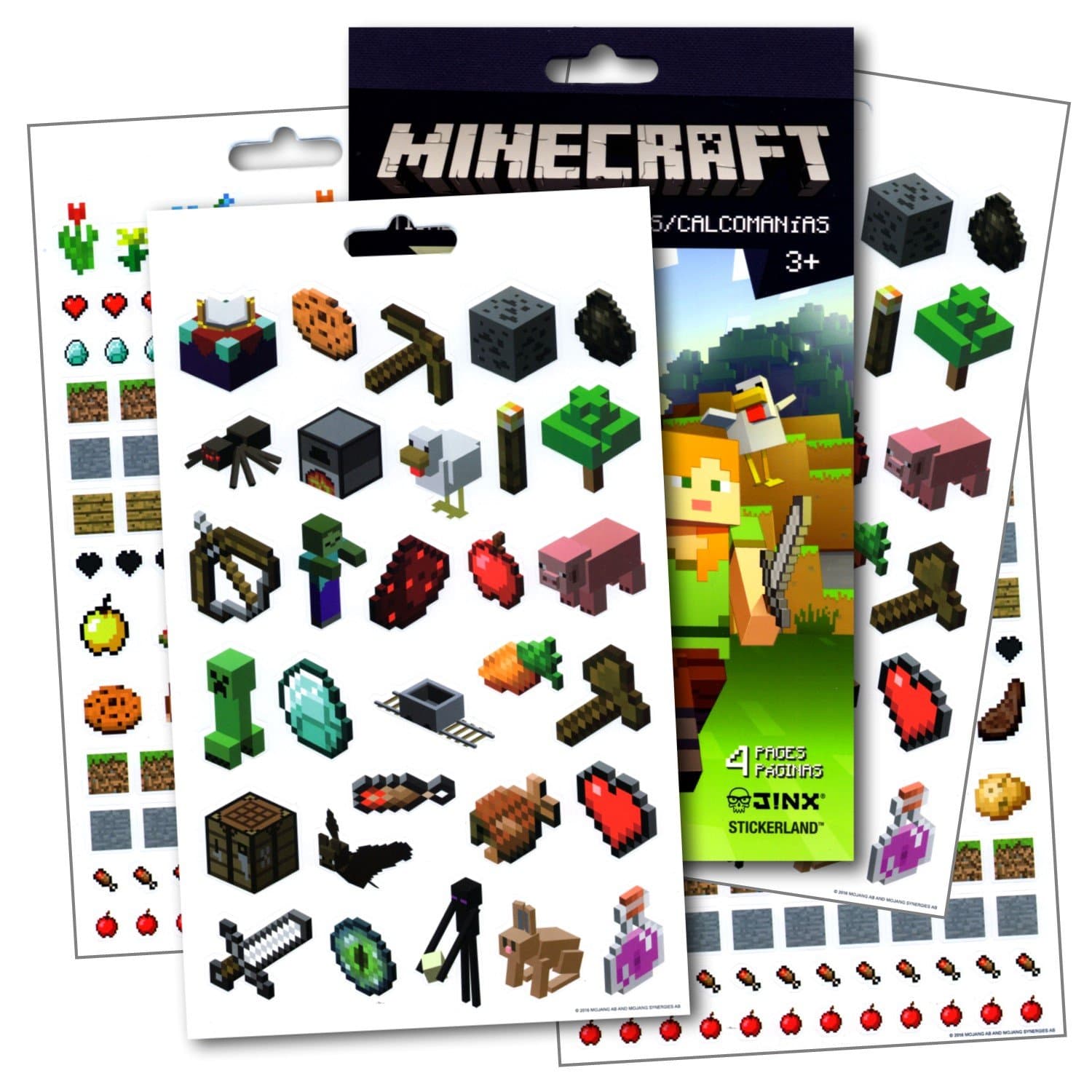 Stickerland Minecraft Fun Over 295 Stickers