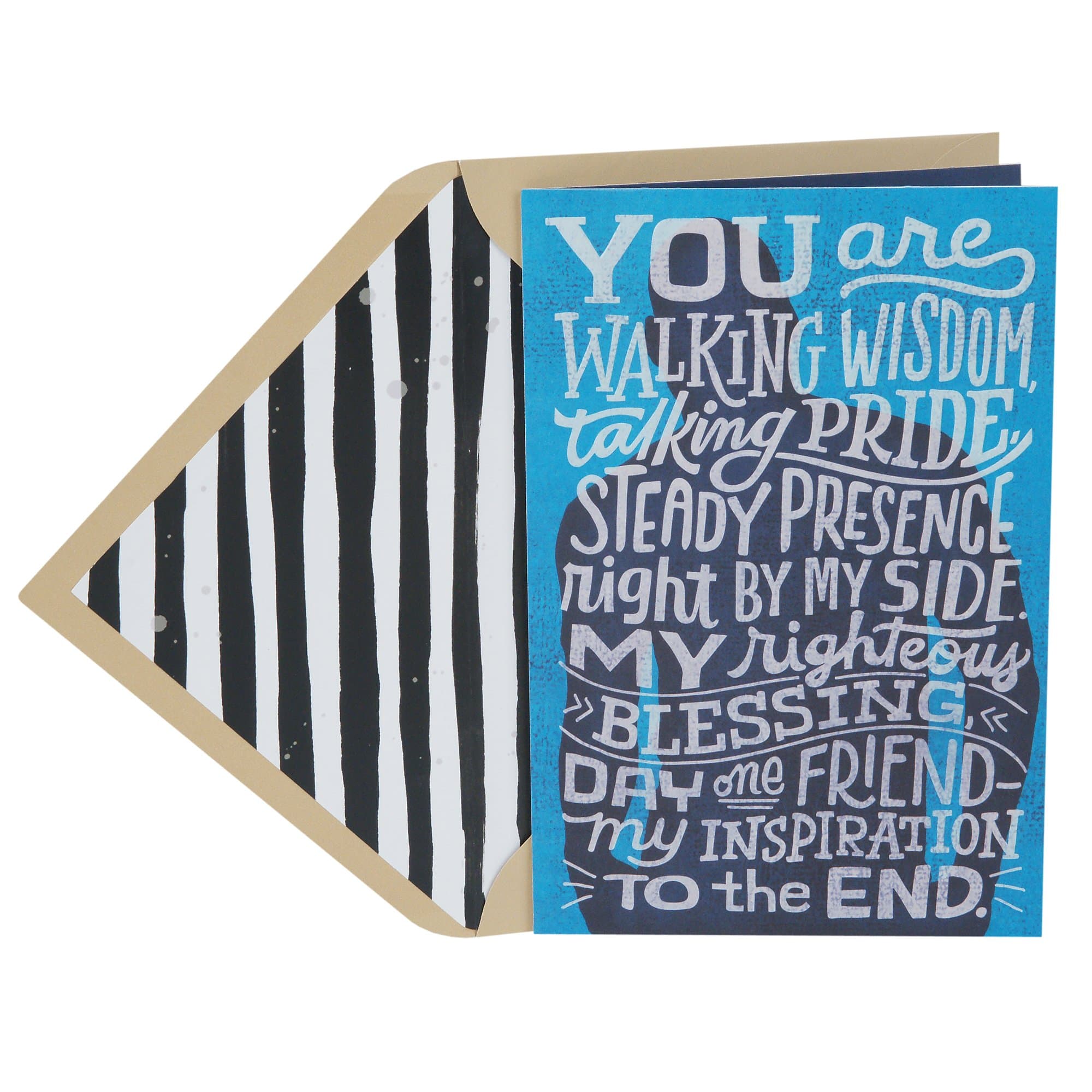 Hallmark Mahogany Father's Day Card (Jill Scott, Role Model and Hero)