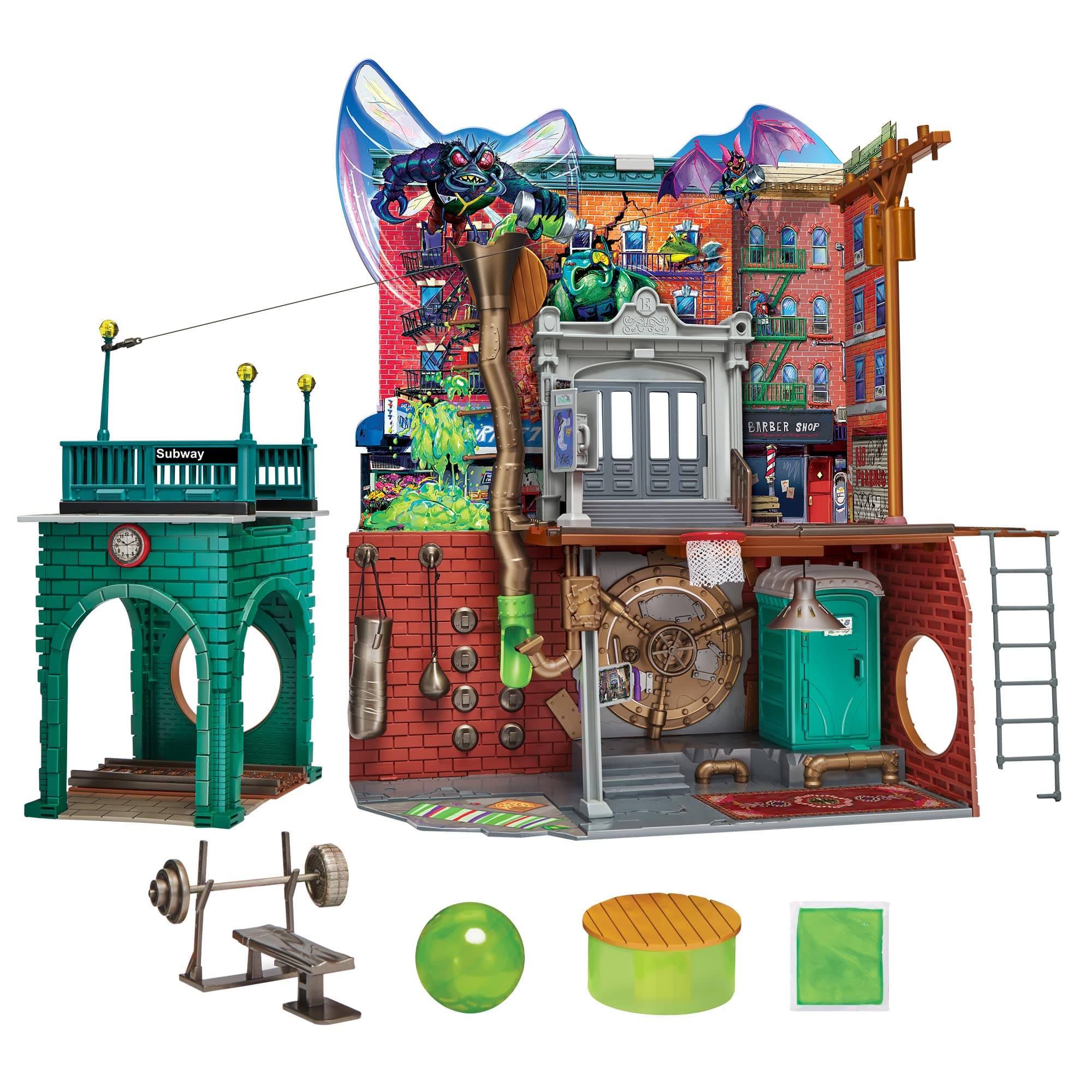 Mutant Mayhem Sewer Lair Playset by Playmates Toys