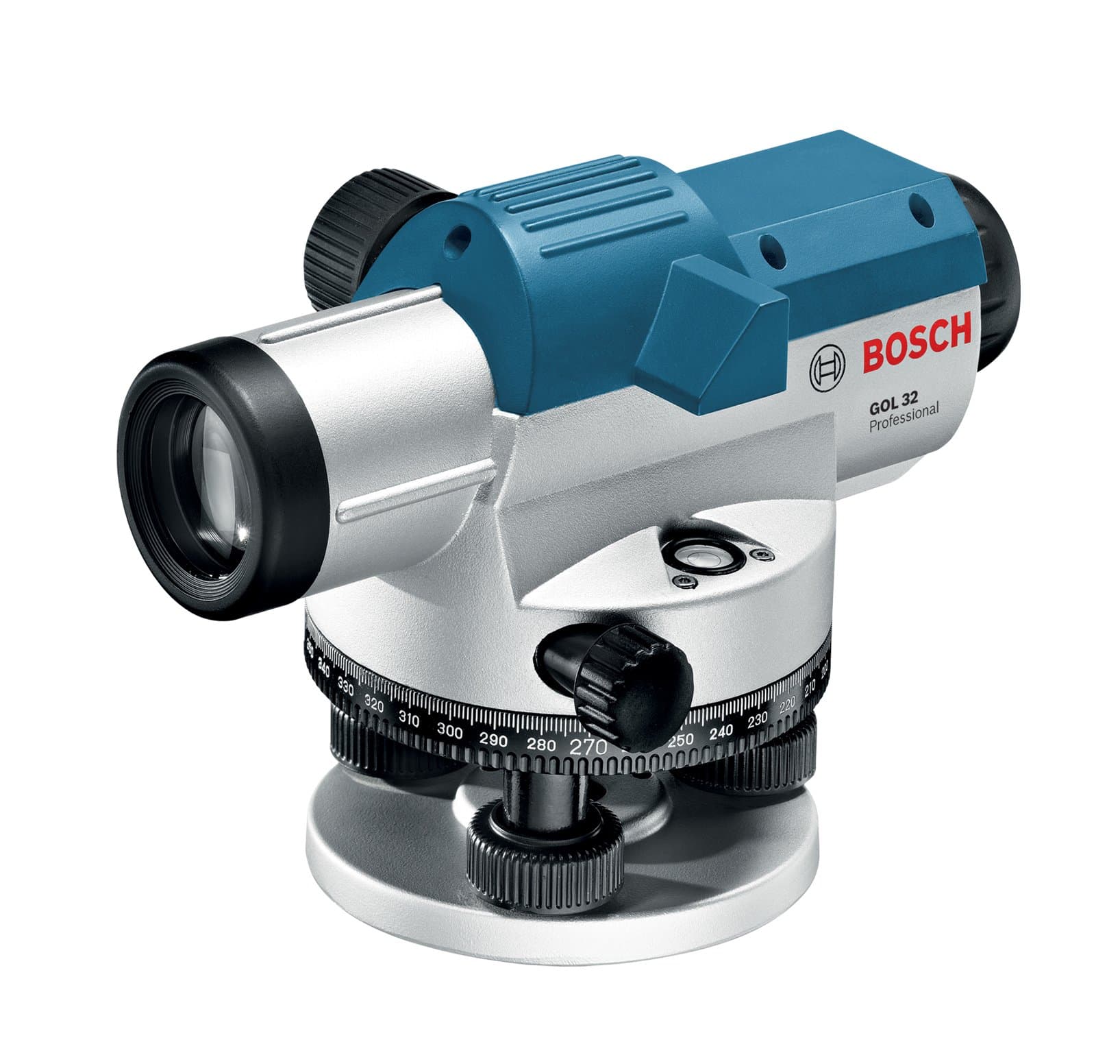 BOSCH GOL 32 32X Automatic Optical Level, Includes Plumb Bob, Tool Kit, & Carrying Case