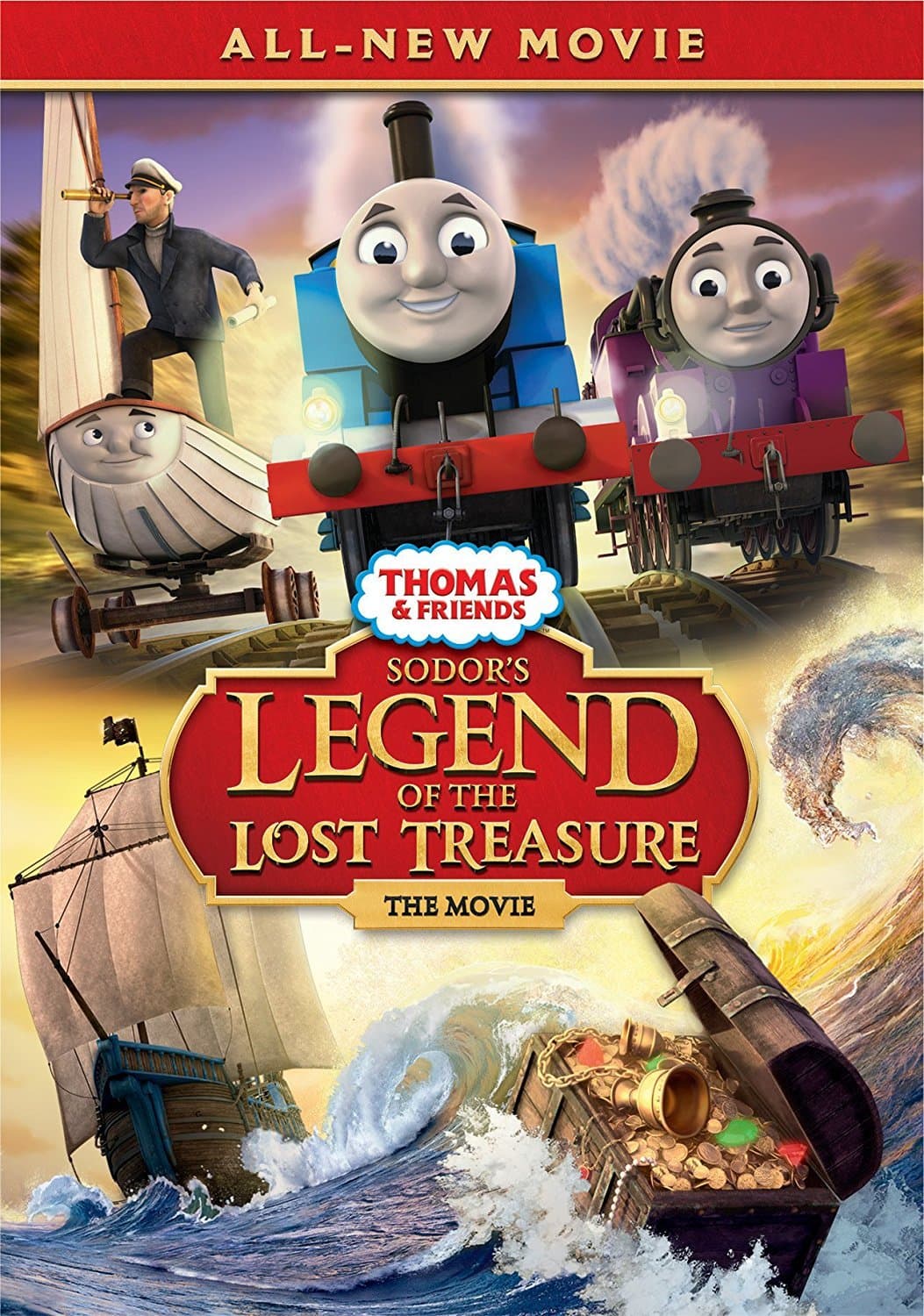 Thomas & Friends: Sodor's Legend of the Lost Treasure - The Movie [DVD]