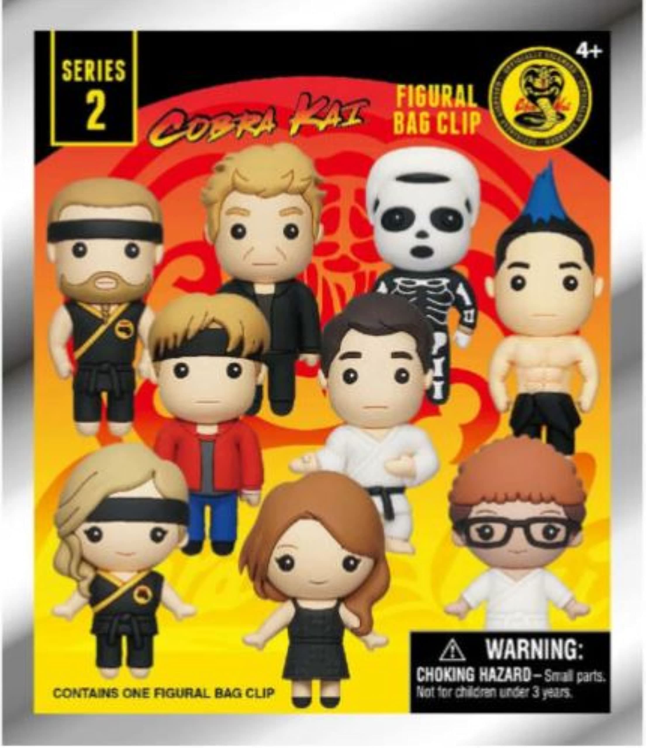 Cobra KaiSeries 2-3D Figural Foam Bag Clip | 1 Blind Bag
