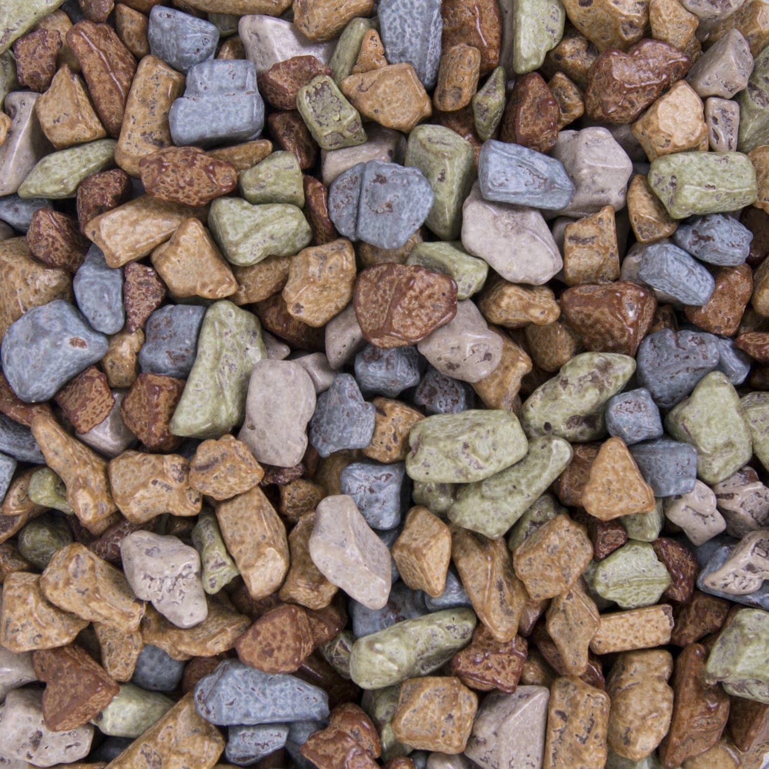 Natural ChocoRocks (Natural RiverRocks, 12 ct. 3oz) with added Special Kimmie Pack