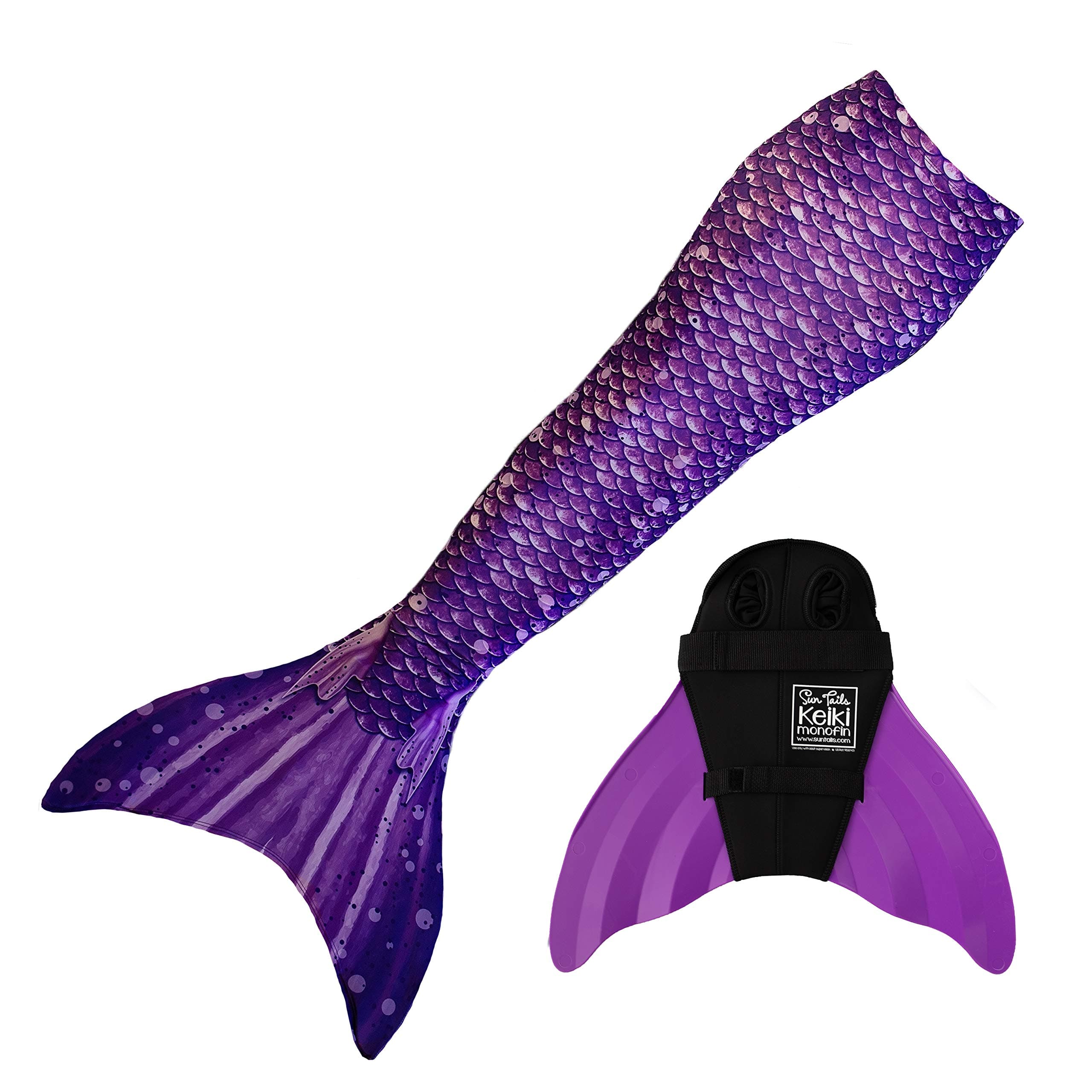 Mermaid Tails for Swimming for Girls, Kids, and Adults with Monofin
