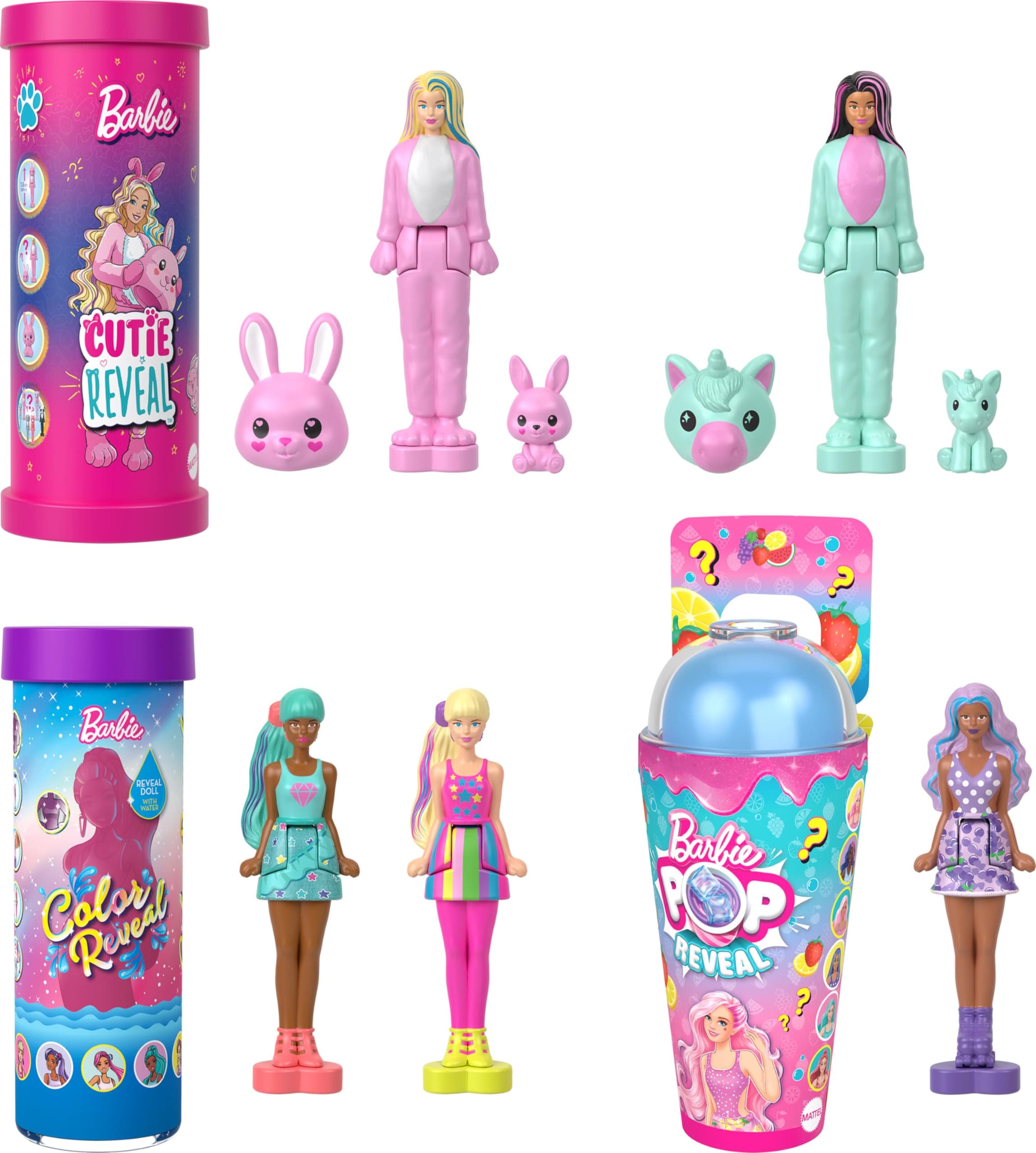 Barbie Mini Barbieland Reveal Doll Bundle