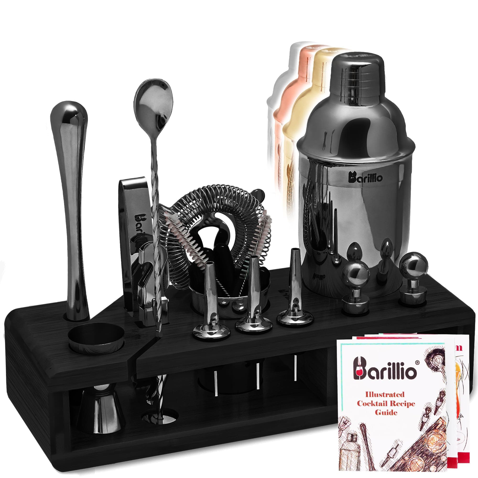 Bartender kit Black Stand Black Tools…