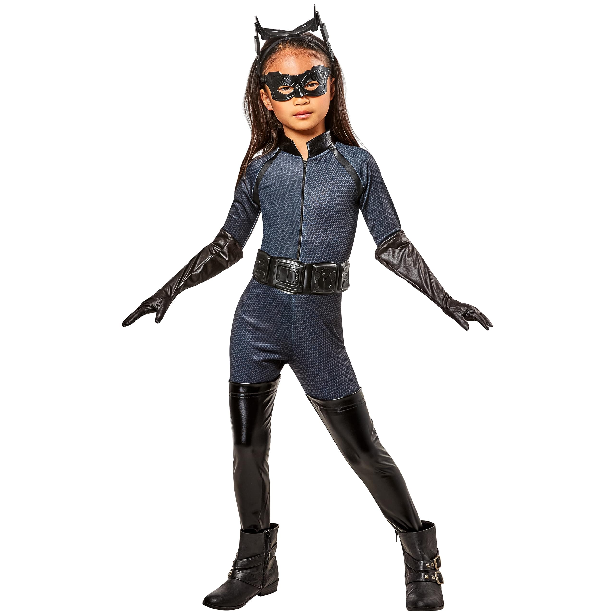 Rubies DC Batman The Dark Knight Rises: Catwoman Costume for Kids, Girl's Medium