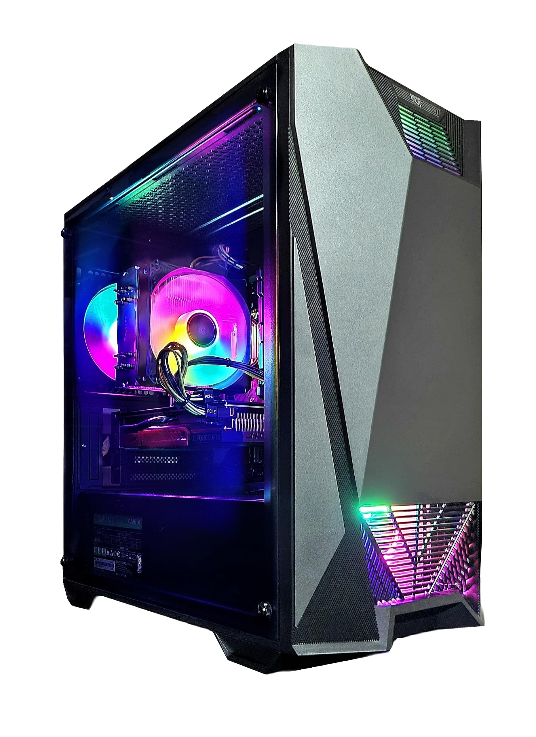 DASEEN Gaming Pc Desktop Computer – Intel Core i5-13400 2.5GHz, NVIDIA GeForce GTX1660Super 6GB, 16GB DDR4 RAM 3200, 512GB NVME SSD, Windows 11 HOME