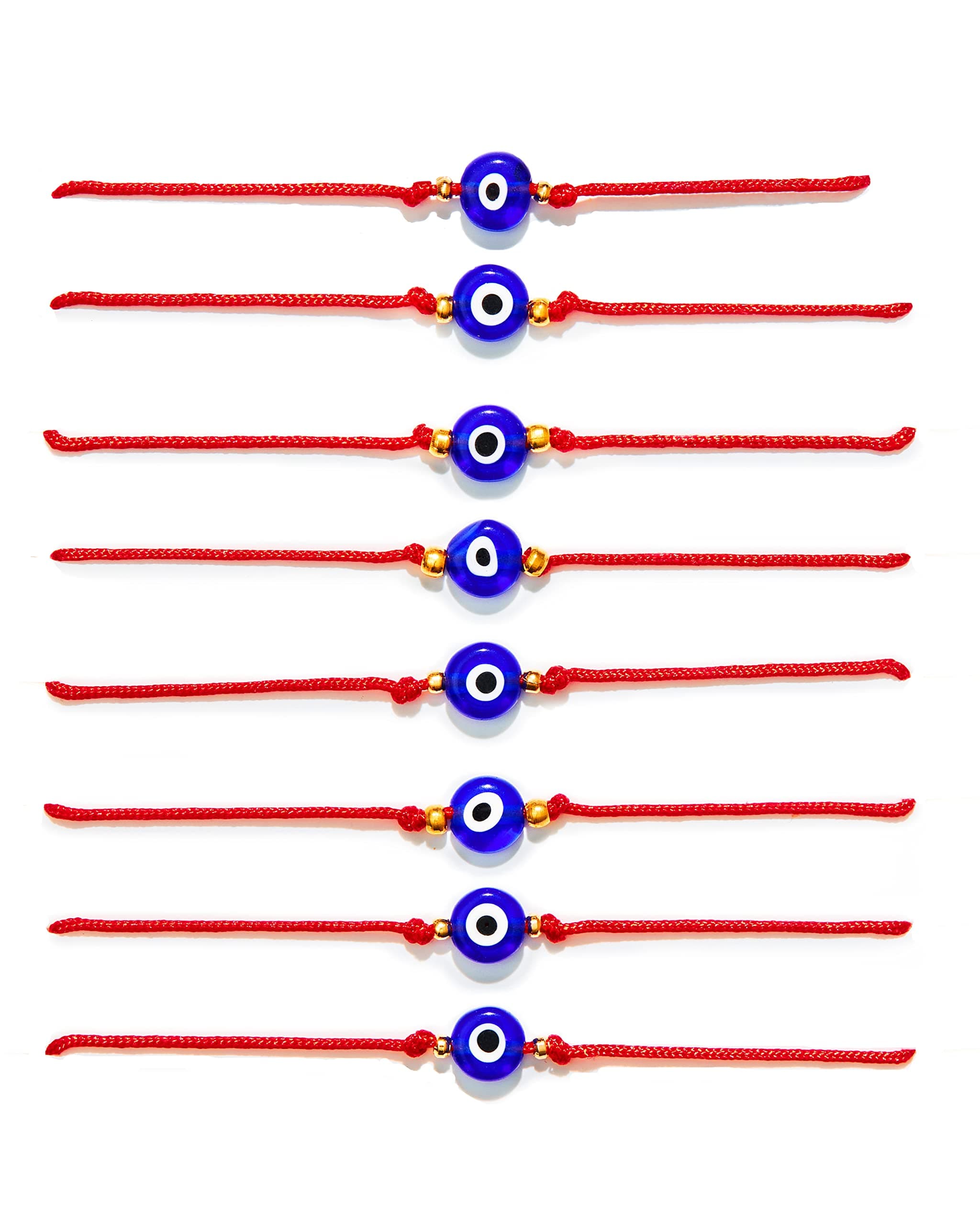 Zeytin8pcs Blue Evil Eye Bracelet Women Evil Eye Protection Bracelet Red Evil Eye Bracelet Men Small Evil Eye Bracelet Kids Evil Eye Bracelet Baby Evil Eye Bracelet Newborn Evil Eye Jewelry Women